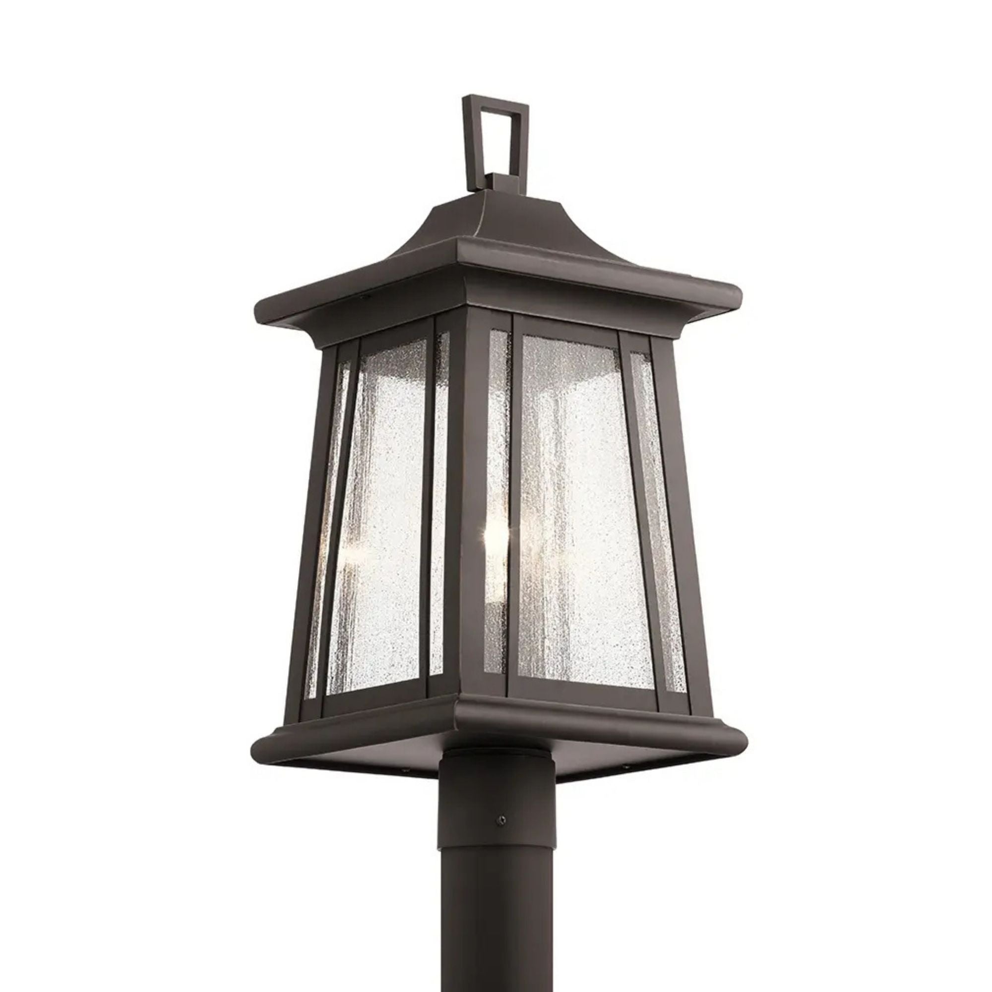 Kichler Taden 21.5 in. Outdoor Post Light, Rubbed Bronze