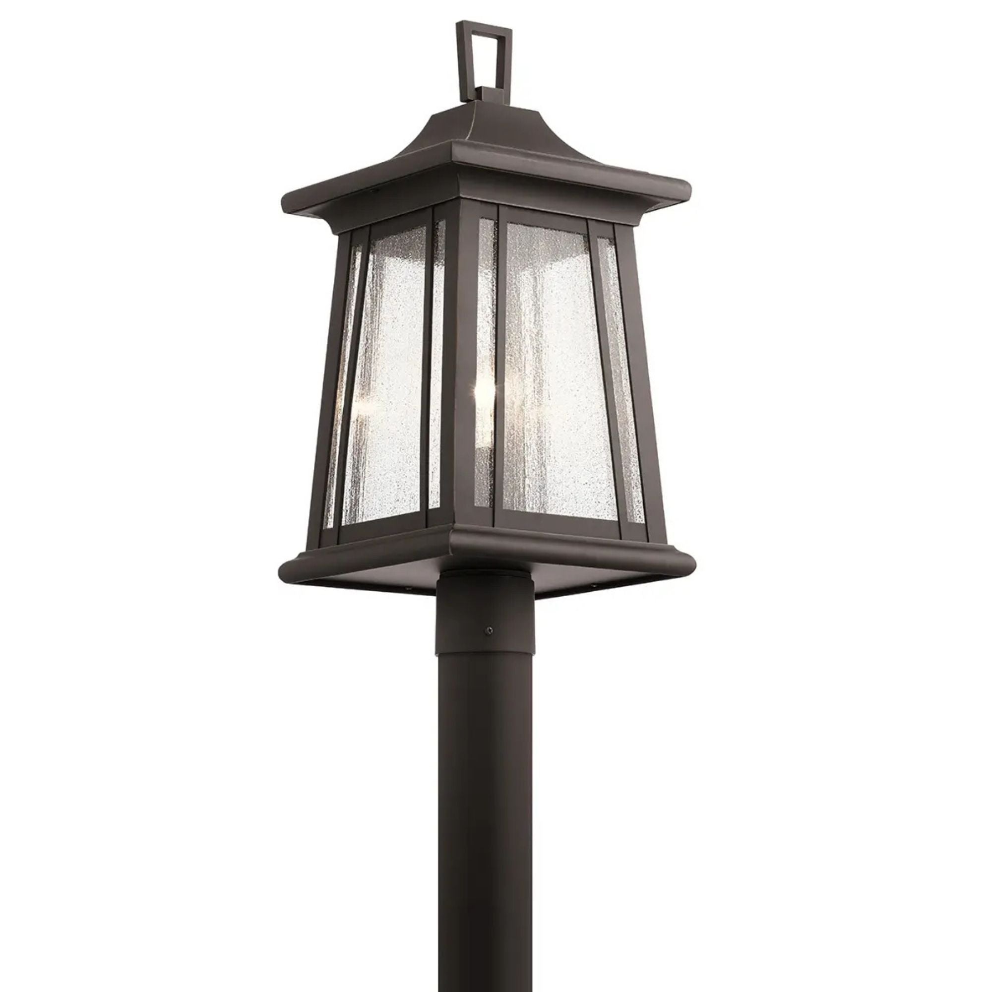 Kichler Taden 21.5 in. Outdoor Post Light, Rubbed Bronze