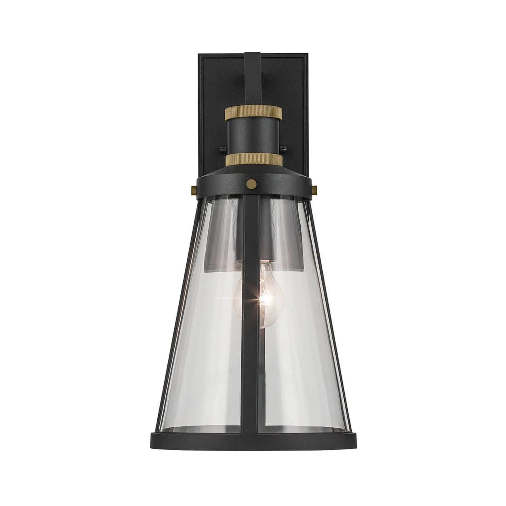 Kichler Talman Outdoor Sconce, Textured Black