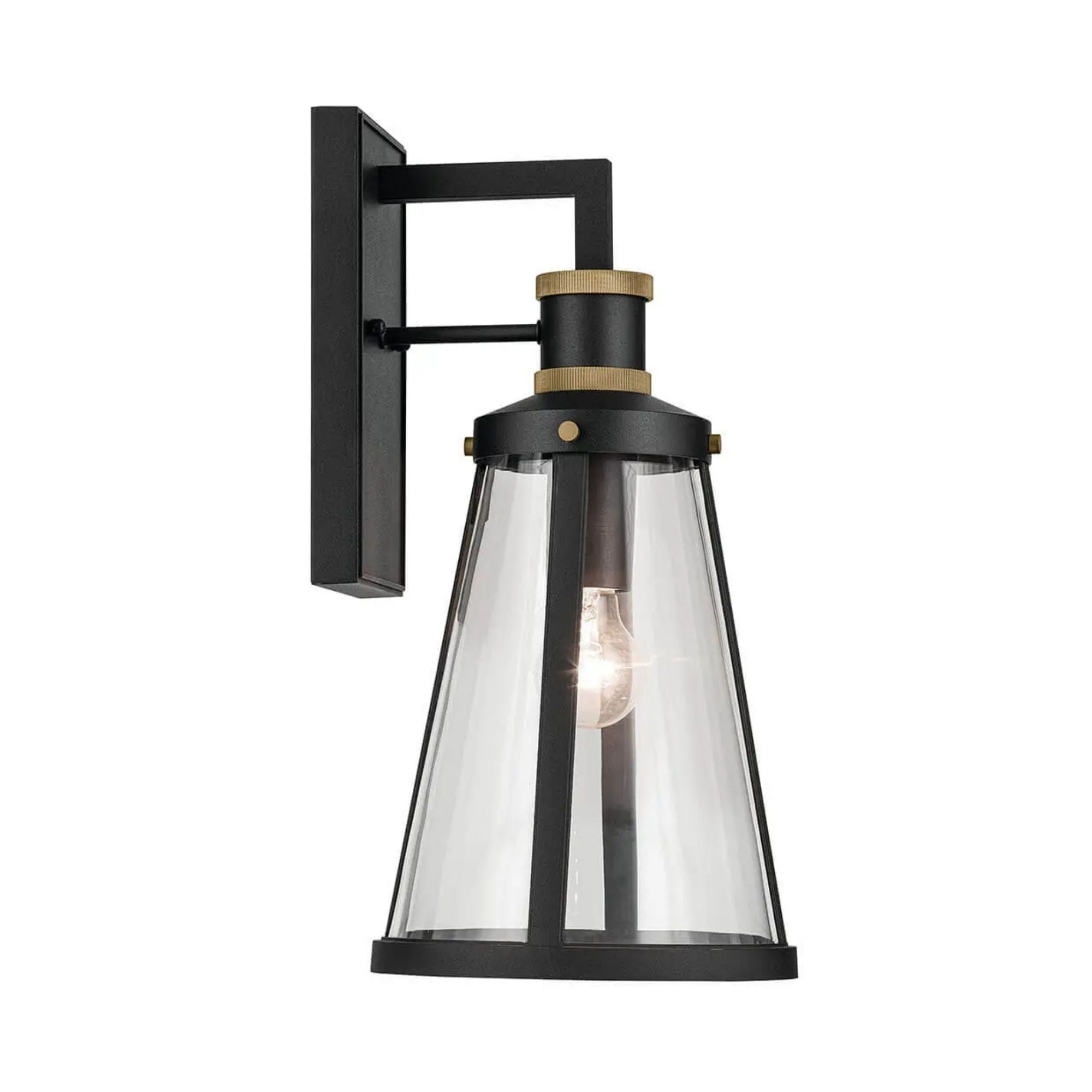 Kichler Talman Outdoor Sconce, Textured Black