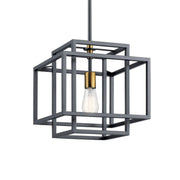 Kichler Taubert 13 in. Pendant Light, Black