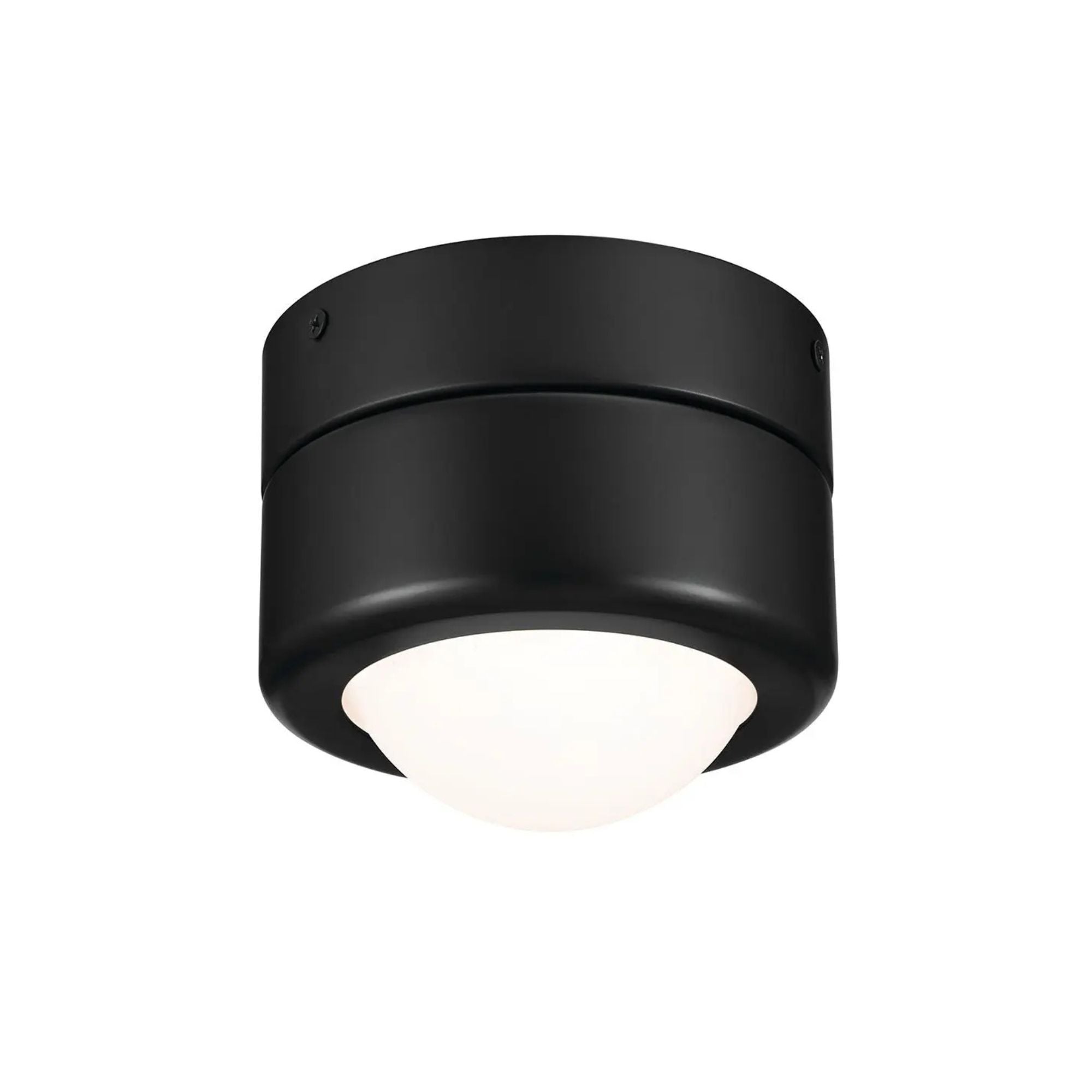 Tibbi 6" LED Flush Mount, Black Finish