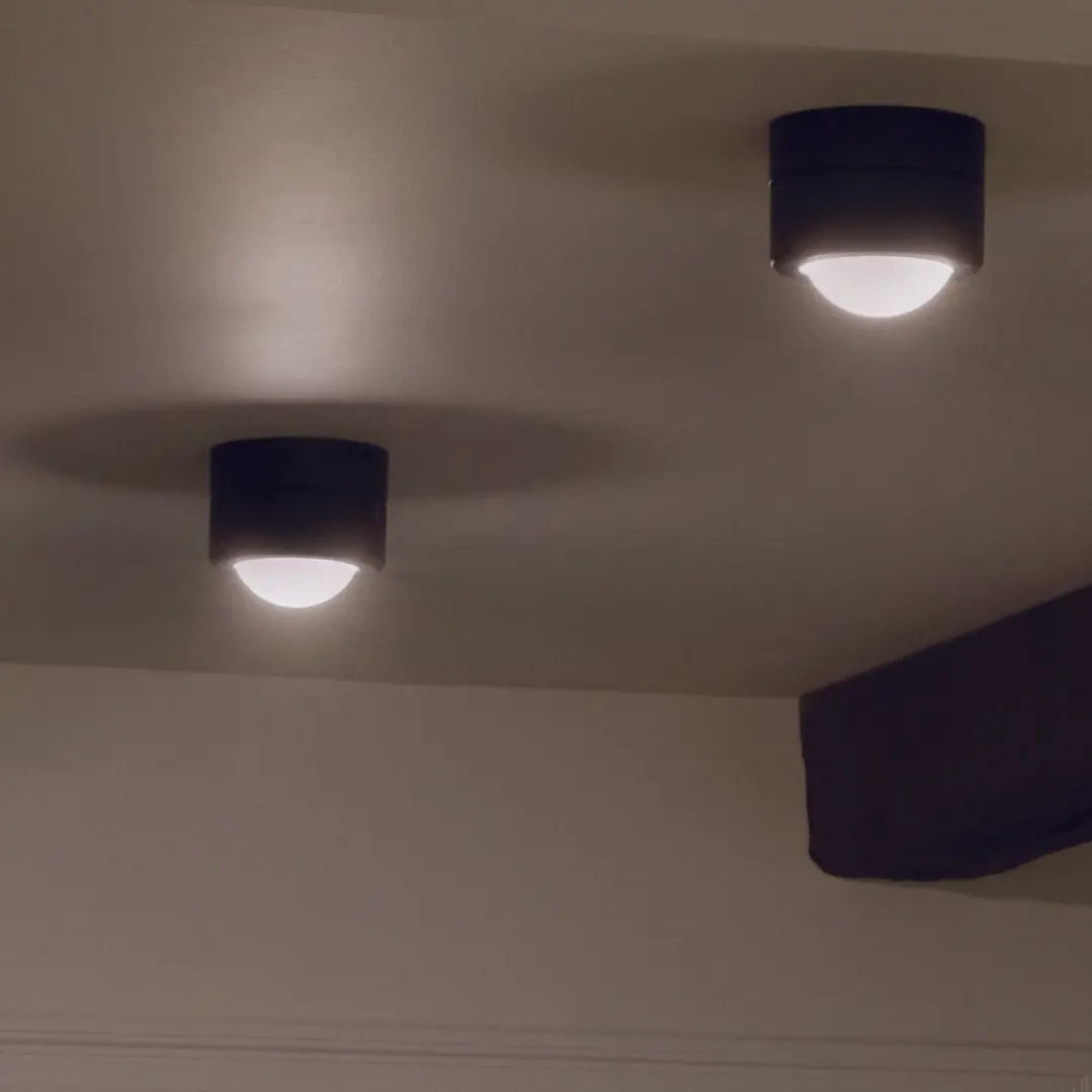 Tibbi 6" LED Flush Mount, Black Finish
