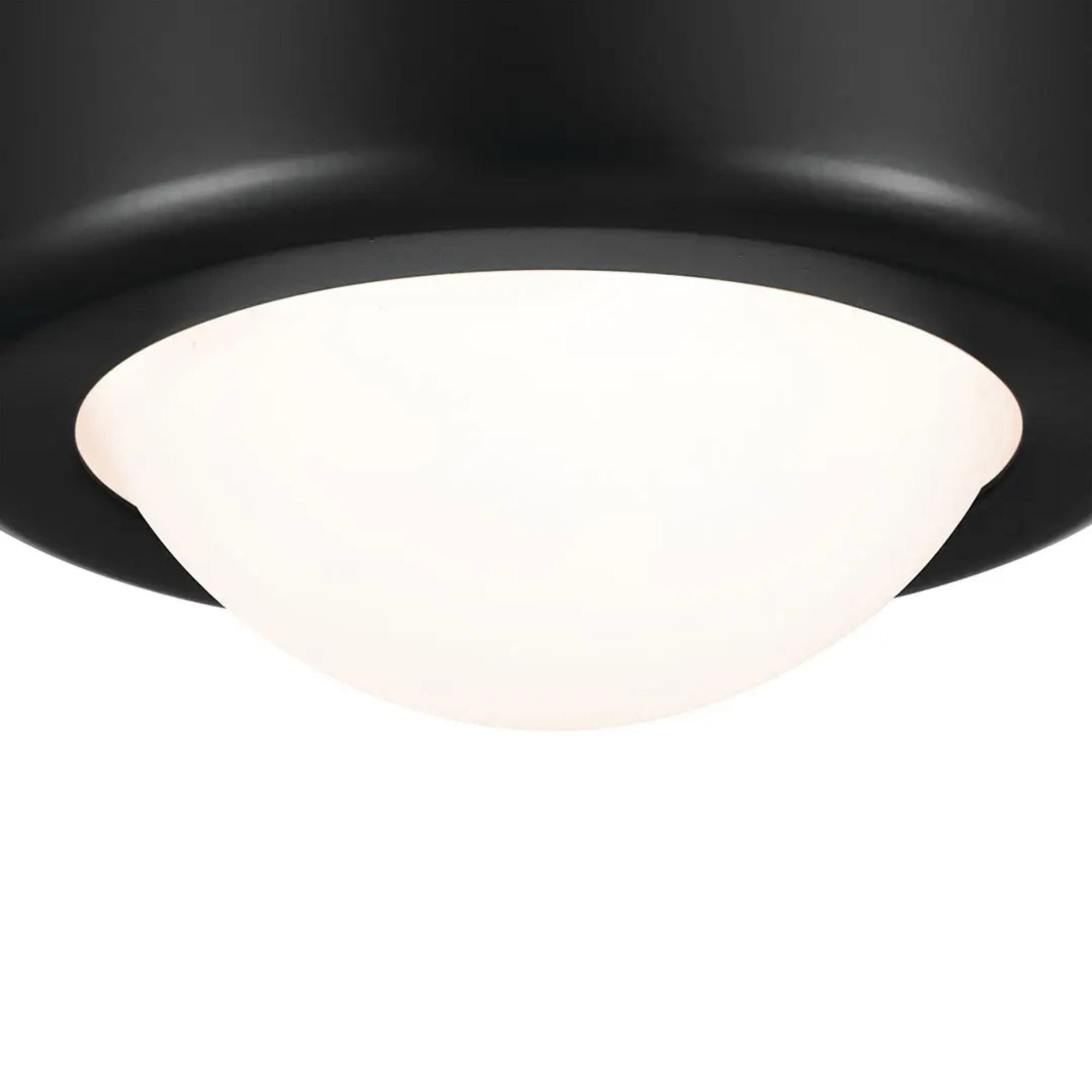 Tibbi 6" LED Flush Mount, Black Finish