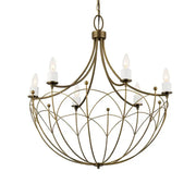 Topiary 30.25in. 6-Light Chandelier, Character Bronze