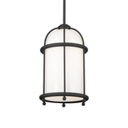 Topiary 18 in. Pendant Light, Textured Black