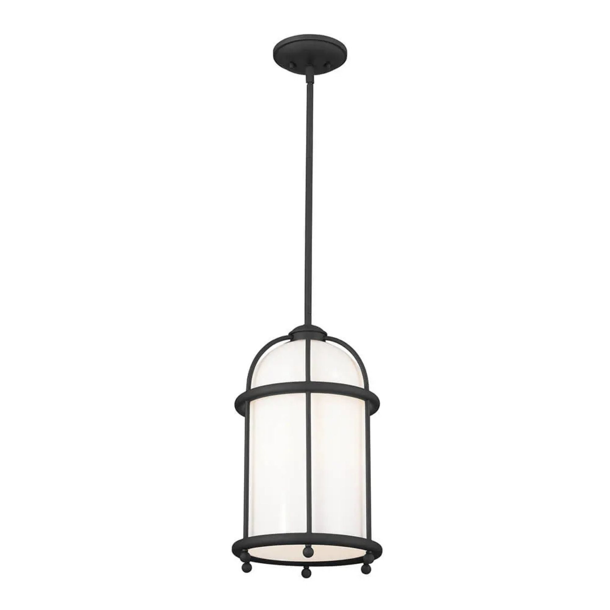 Topiary 18 in. Pendant Light, Textured Black