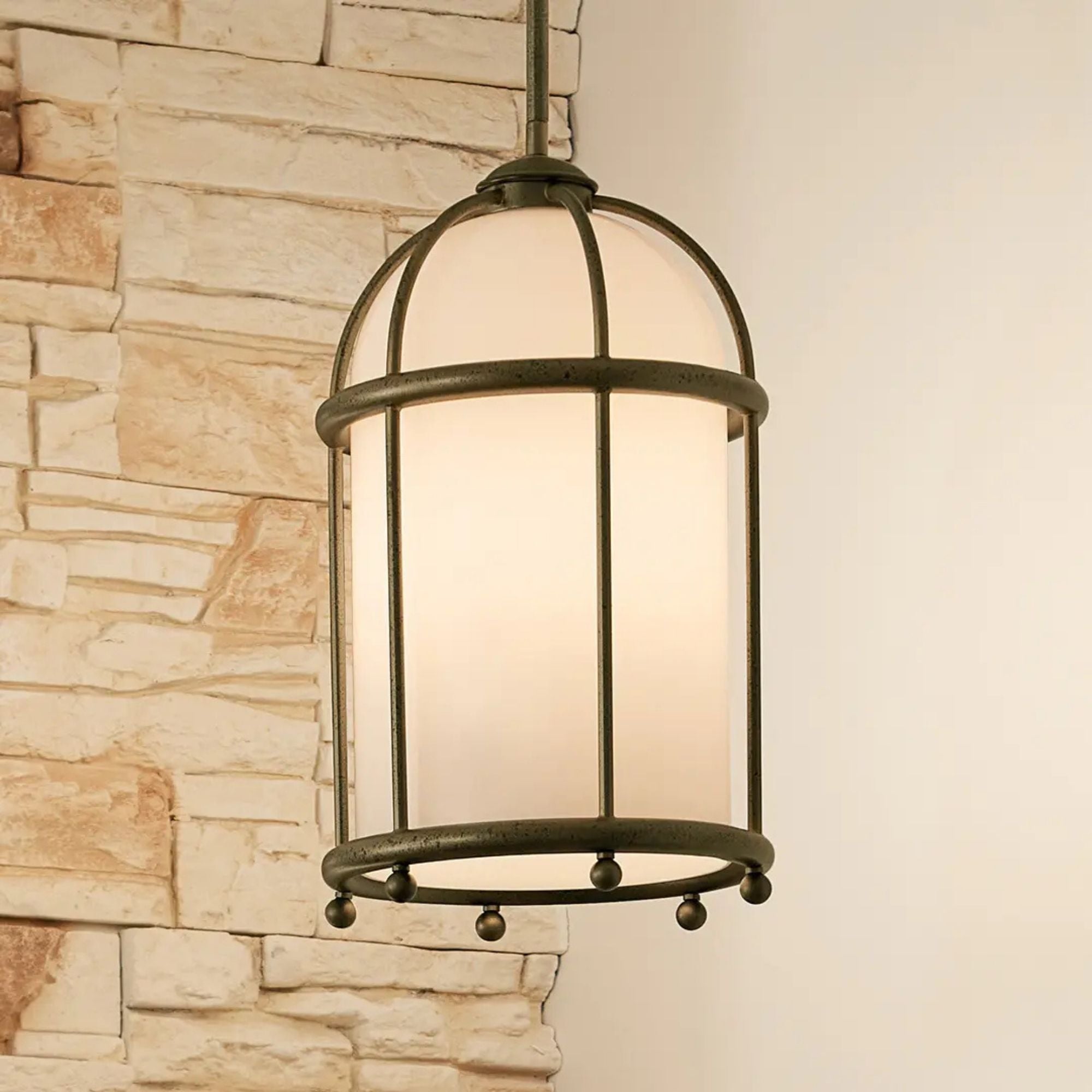Topiary Pendant Light, Character Bronze