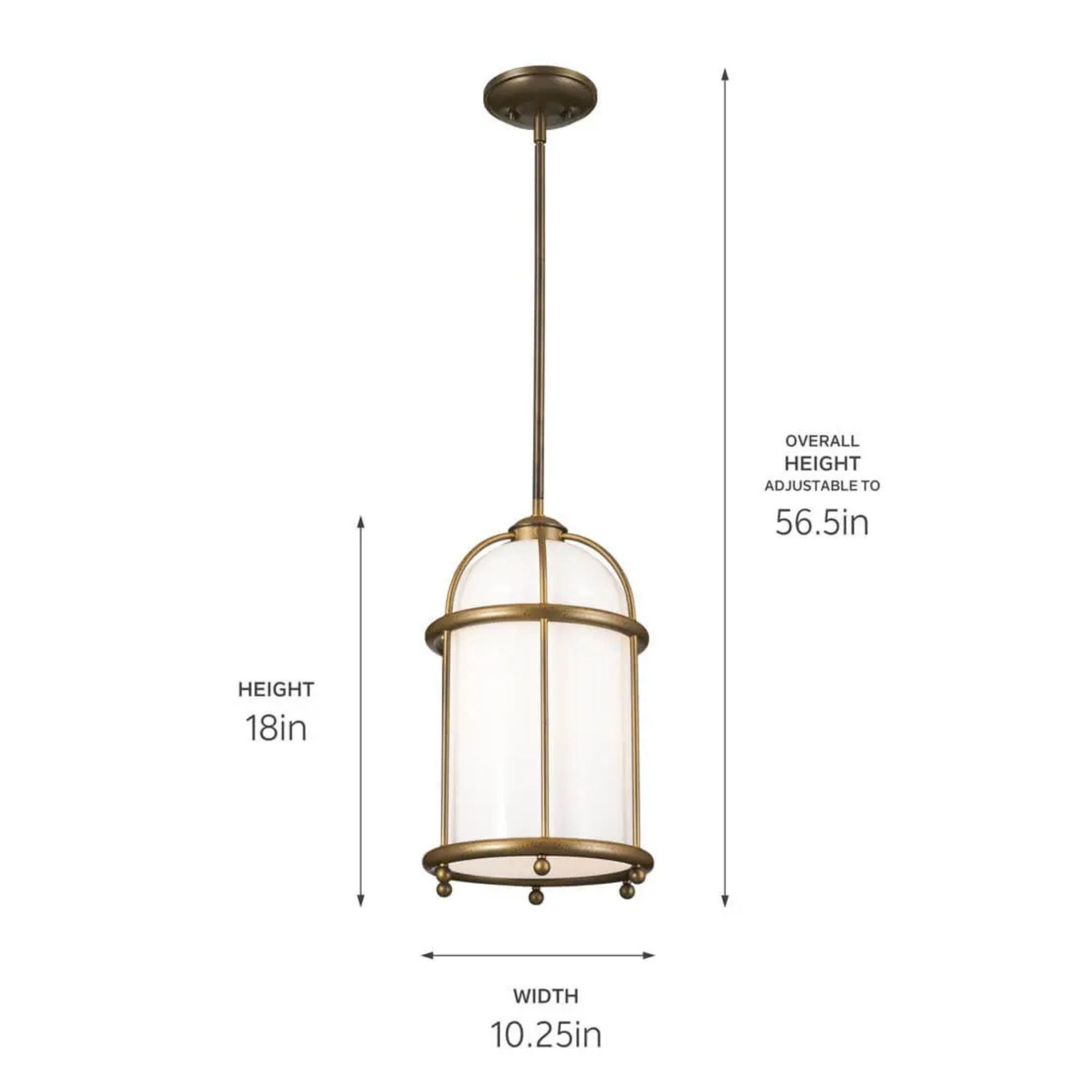 Topiary Pendant Light, Character Bronze