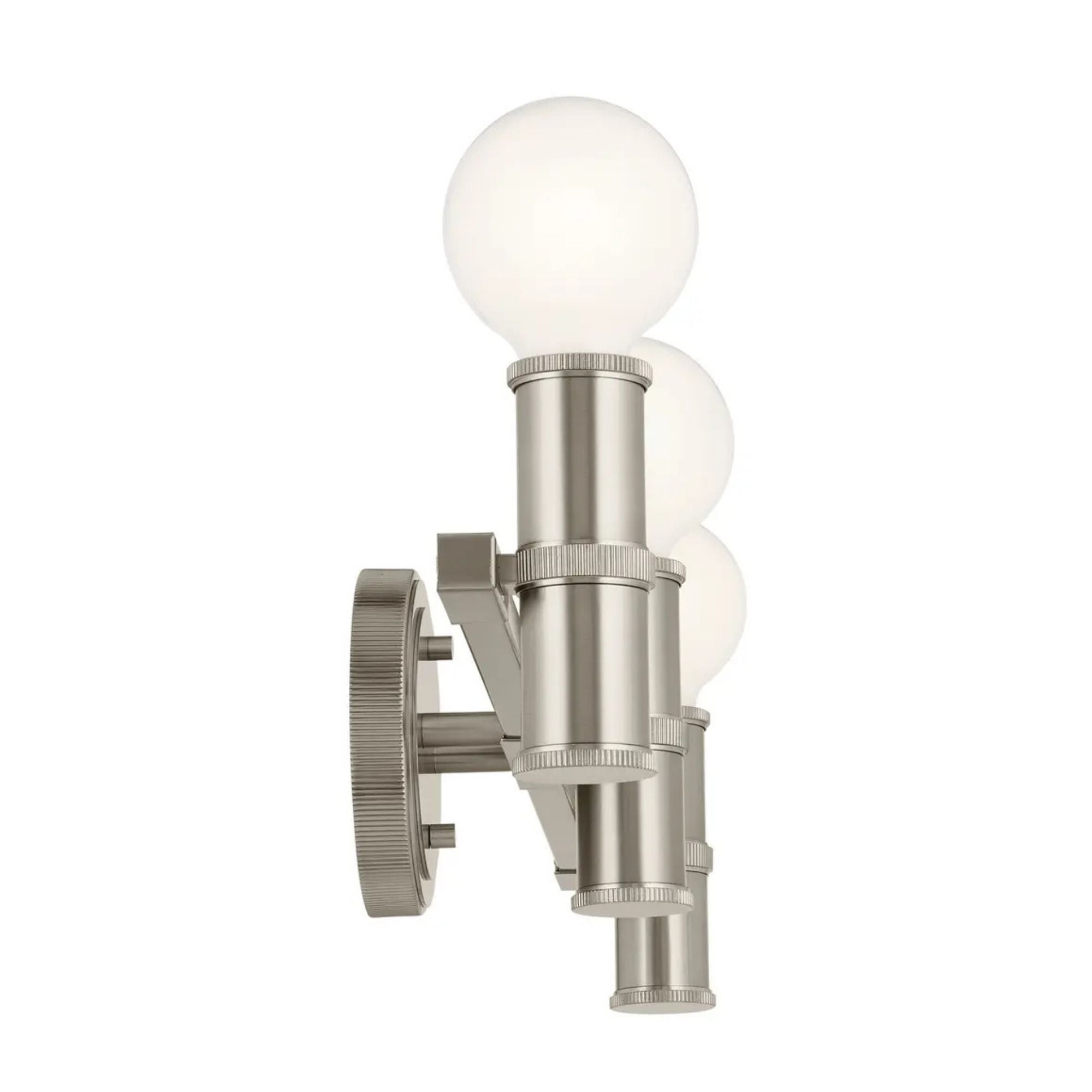 Torche 24.25 in. 3-Light Bathroom Vanity Light, Brushed Nickel