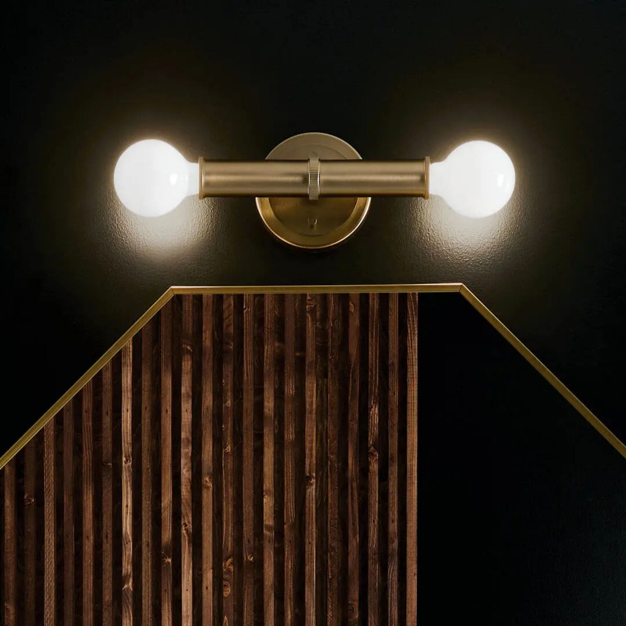 Torche 9.75 in. 2-Light Wall Sconce, Champagne Bronze
