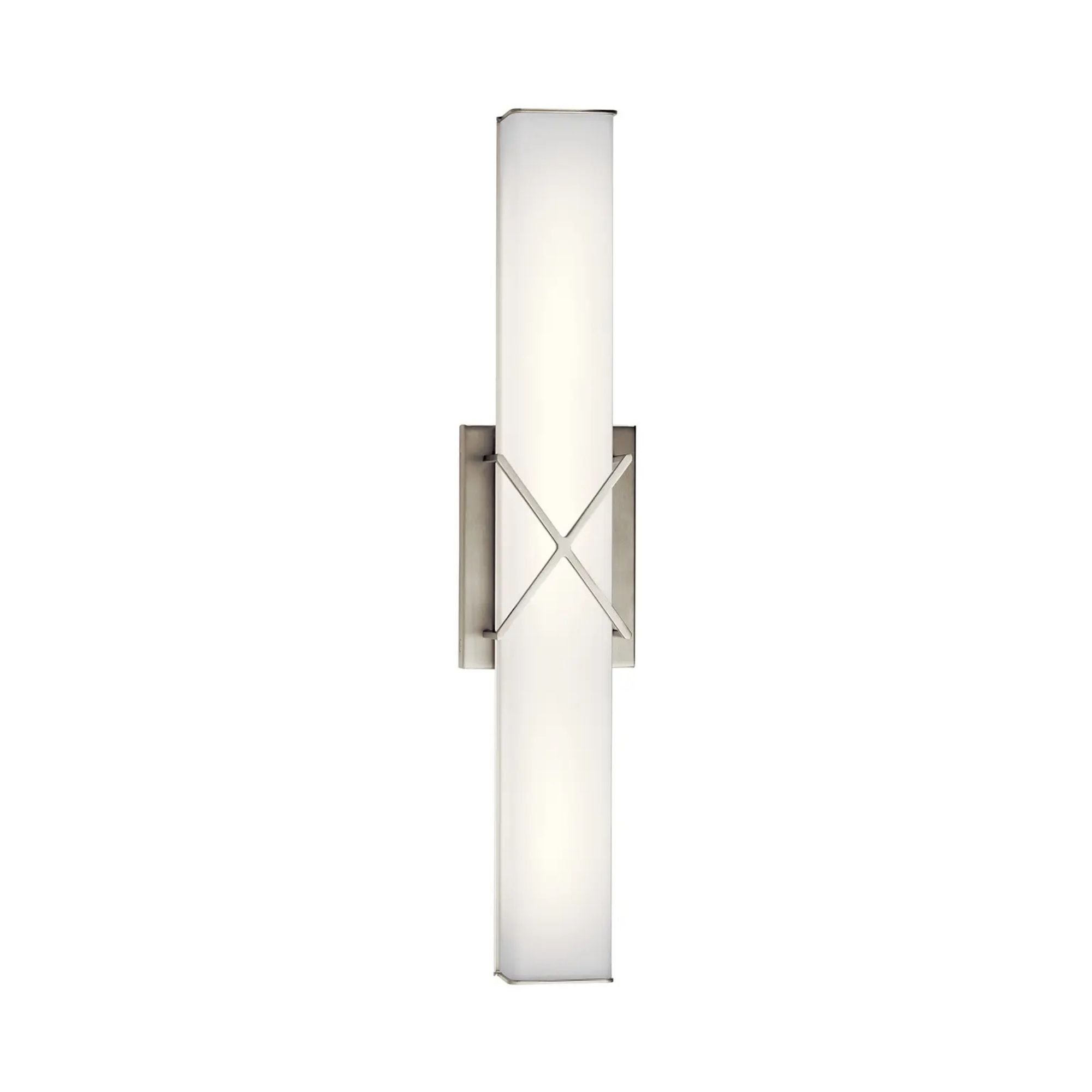 Trinsic 22 in. 2-Light Bathroom Vanity Light, Brushed Nickel