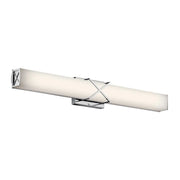 Trinsic 32 in. 3-Light Bathroom Vanity Light, Chrome