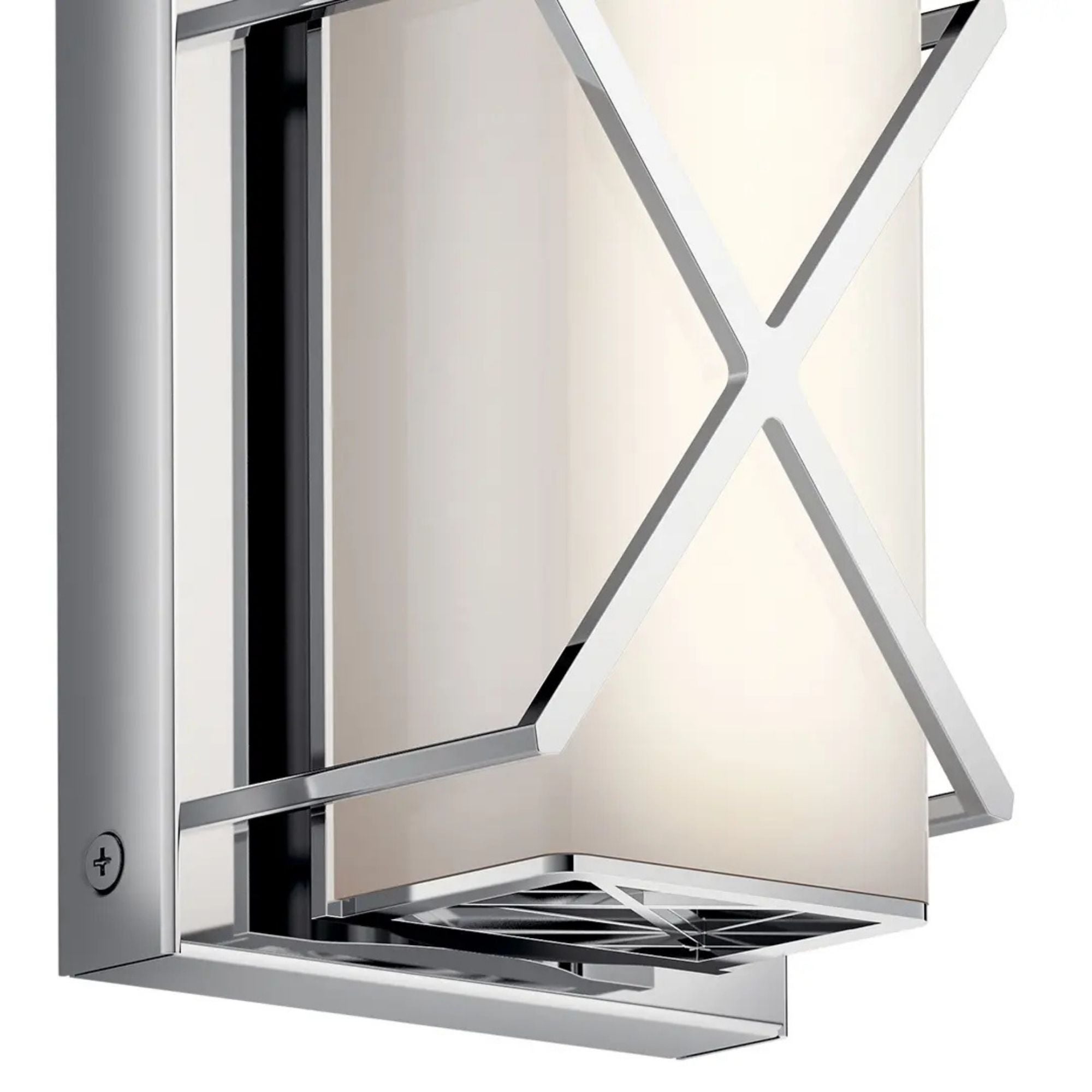 Trinsic 12 in. LED Wall Sconce, Chrome