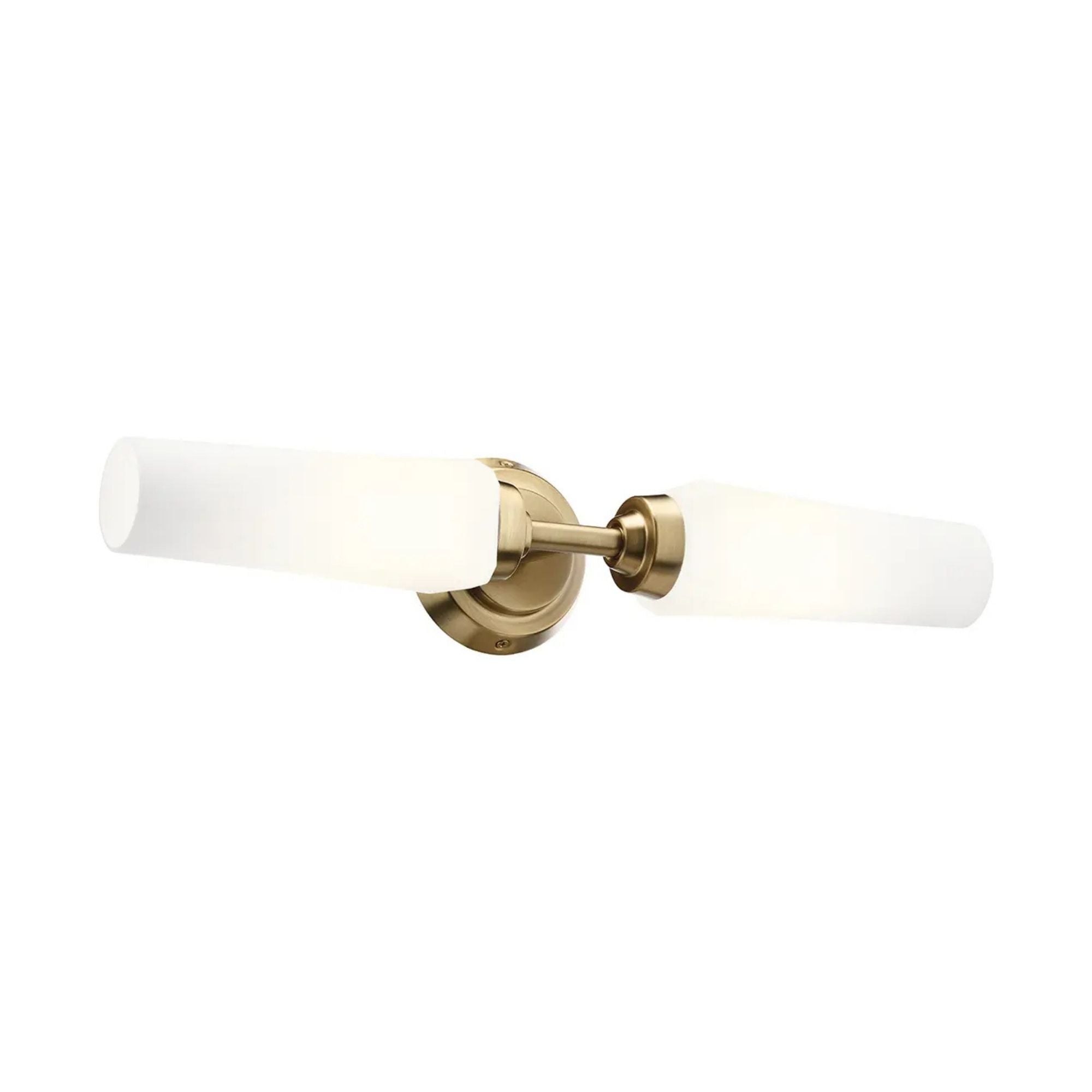Truby 20.75 in. 2-Light Bathroom Vanity Light, Champagne Bronze