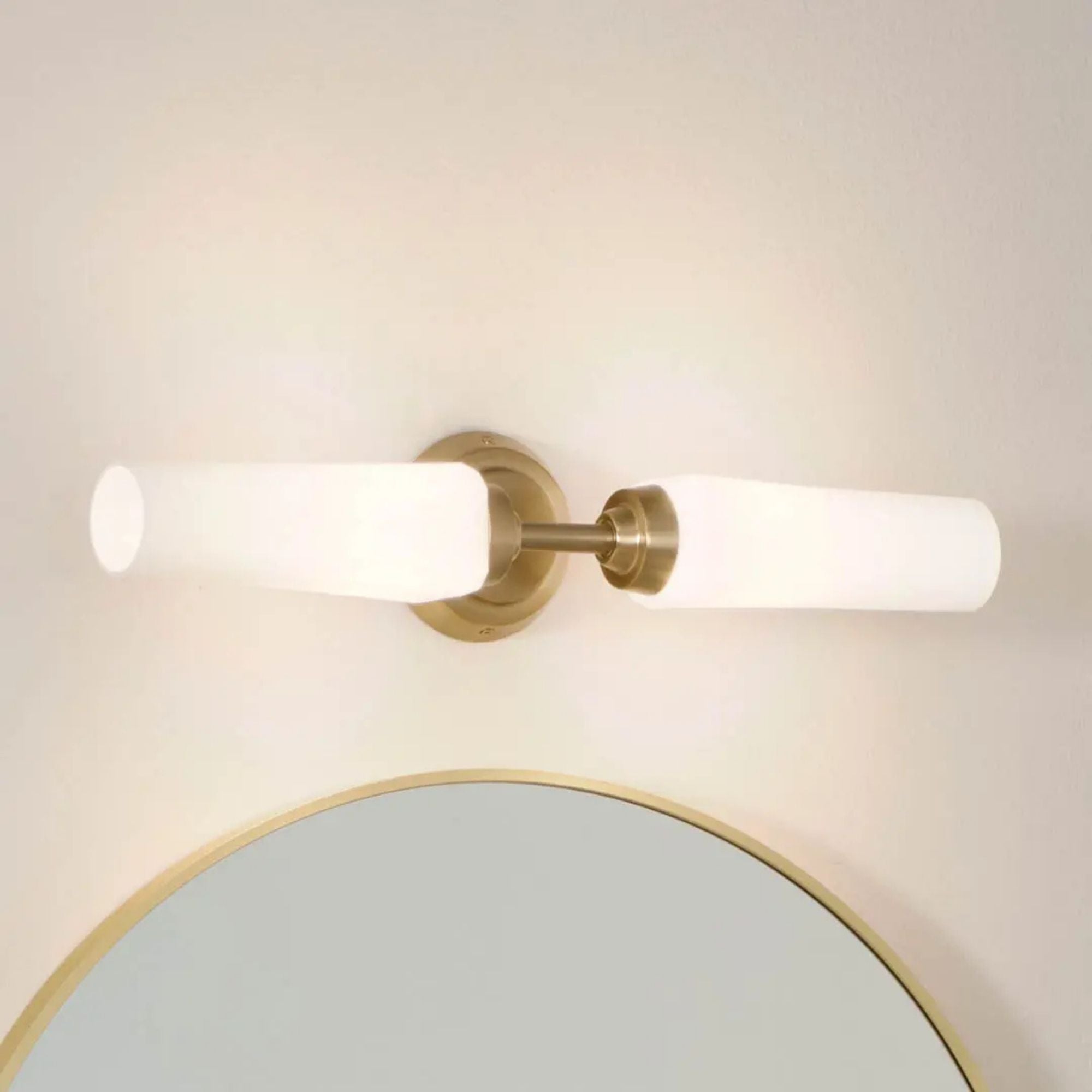 Truby 20.75 in. 2-Light Bathroom Vanity Light, Champagne Bronze