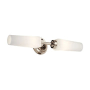 Truby 20.5 in. 2-Light Bathroom Vanity Light, Polished Nickel