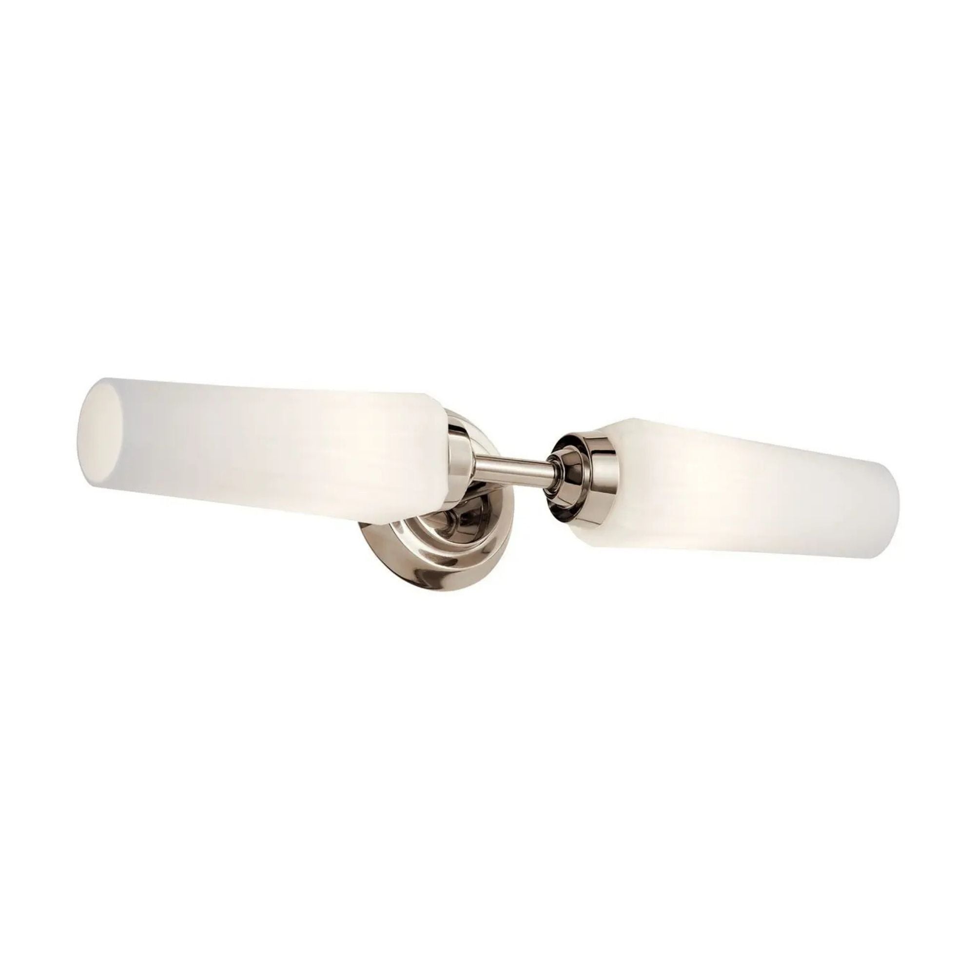 Truby 20.5 in. 2-Light Bathroom Vanity Light, Polished Nickel