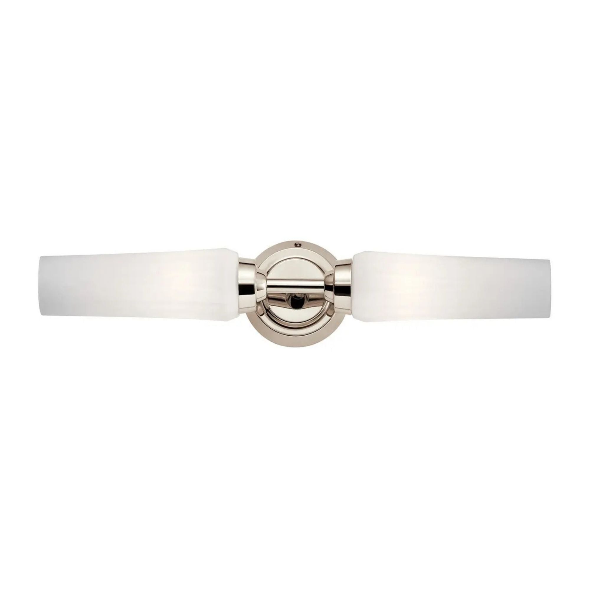 Truby 20.5 in. 2-Light Bathroom Vanity Light, Polished Nickel