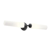 Truby 25.75 in. 2-Light Bathroom Vanity Light, Black