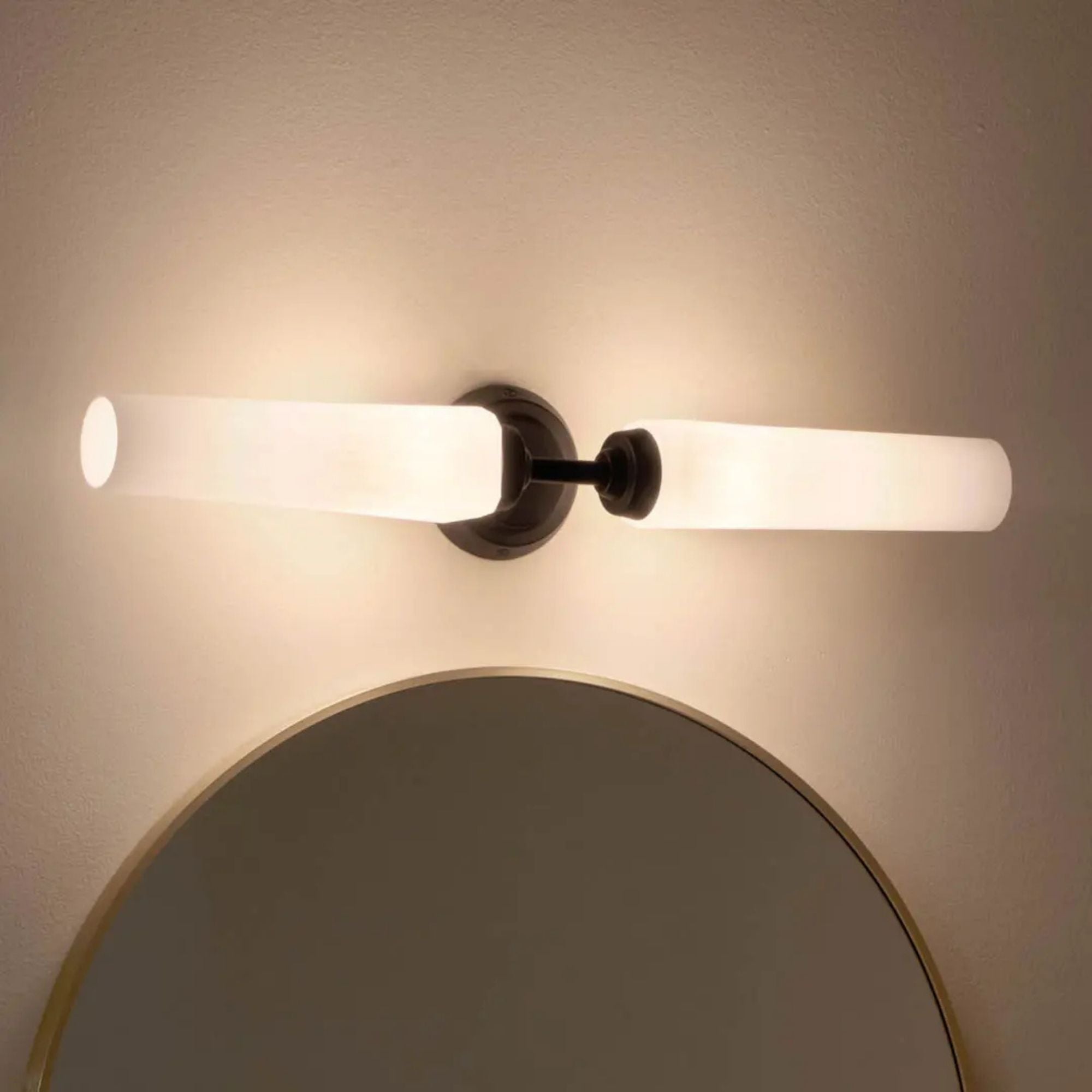 Truby 25.75 in. 2-Light Bathroom Vanity Light, Black
