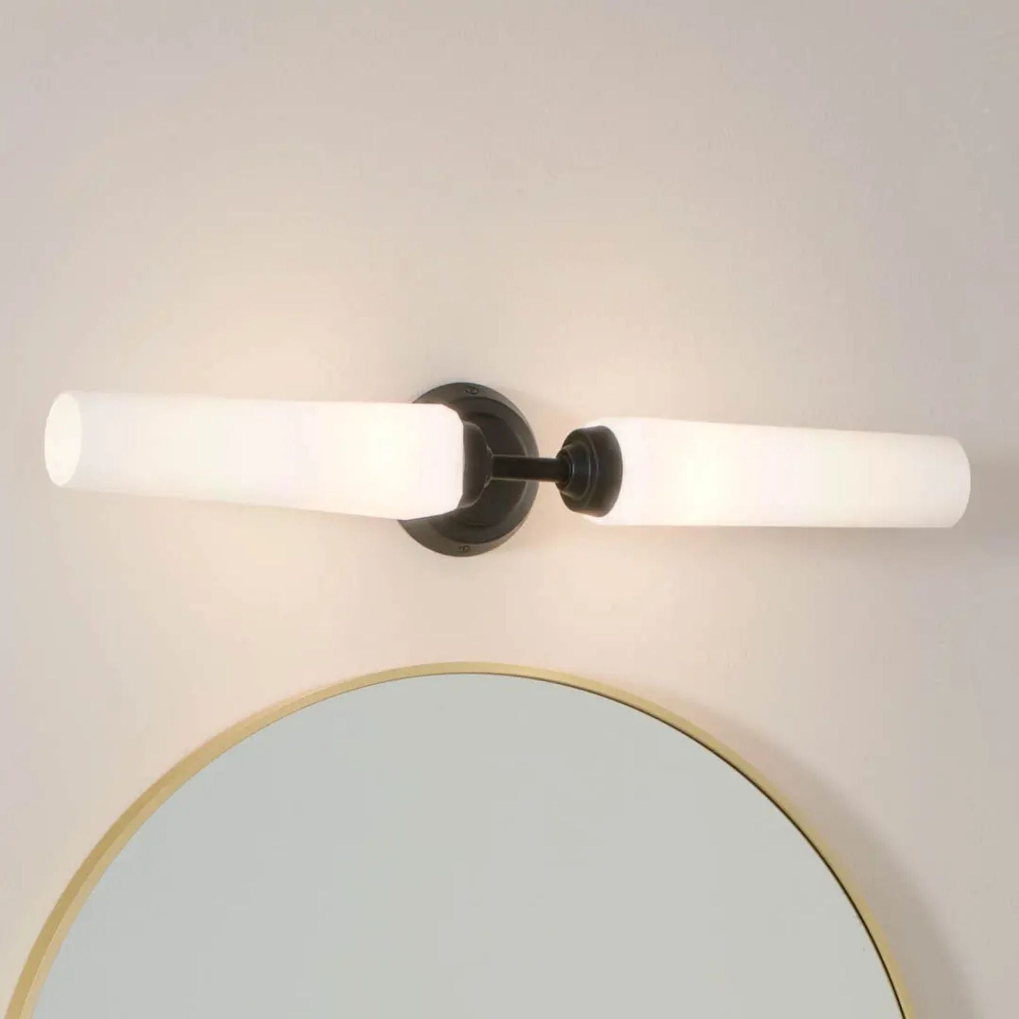 Truby 25.75 in. 2-Light Bathroom Vanity Light, Black