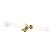 Truby 25.75 in. 2-Light Bathroom Vanity Light, Champagne Bronze