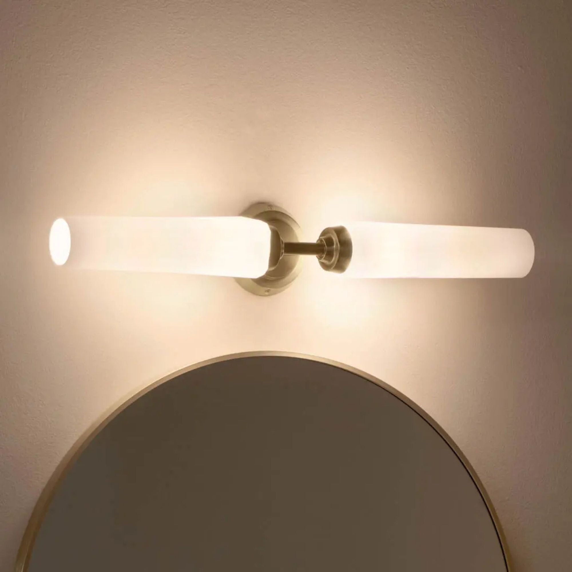 Truby 25.75 in. 2-Light Bathroom Vanity Light, Champagne Bronze