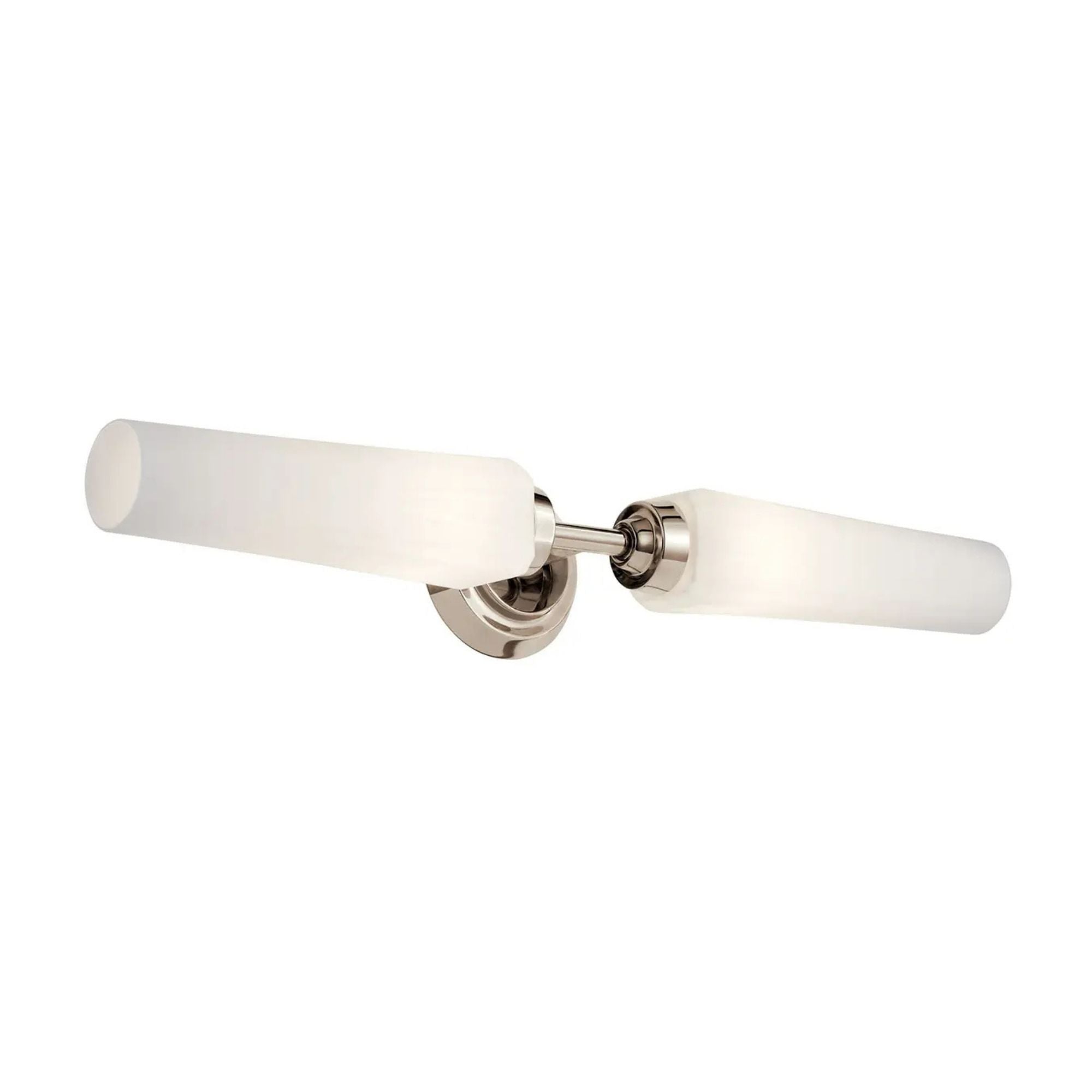Truby 25.5 in. 2-Light Bathroom Vanity Light, Polished Nickel
