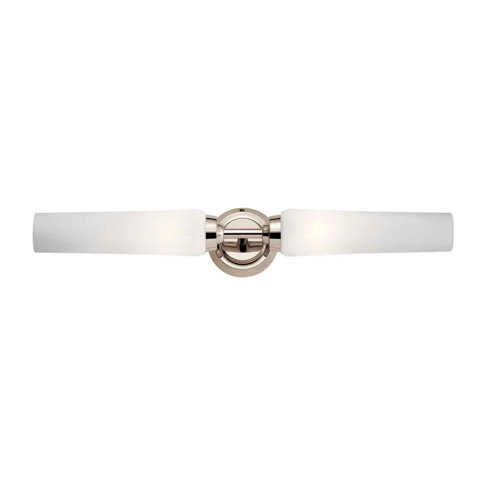 Truby 25.5 in. 2-Light Bathroom Vanity Light, Polished Nickel