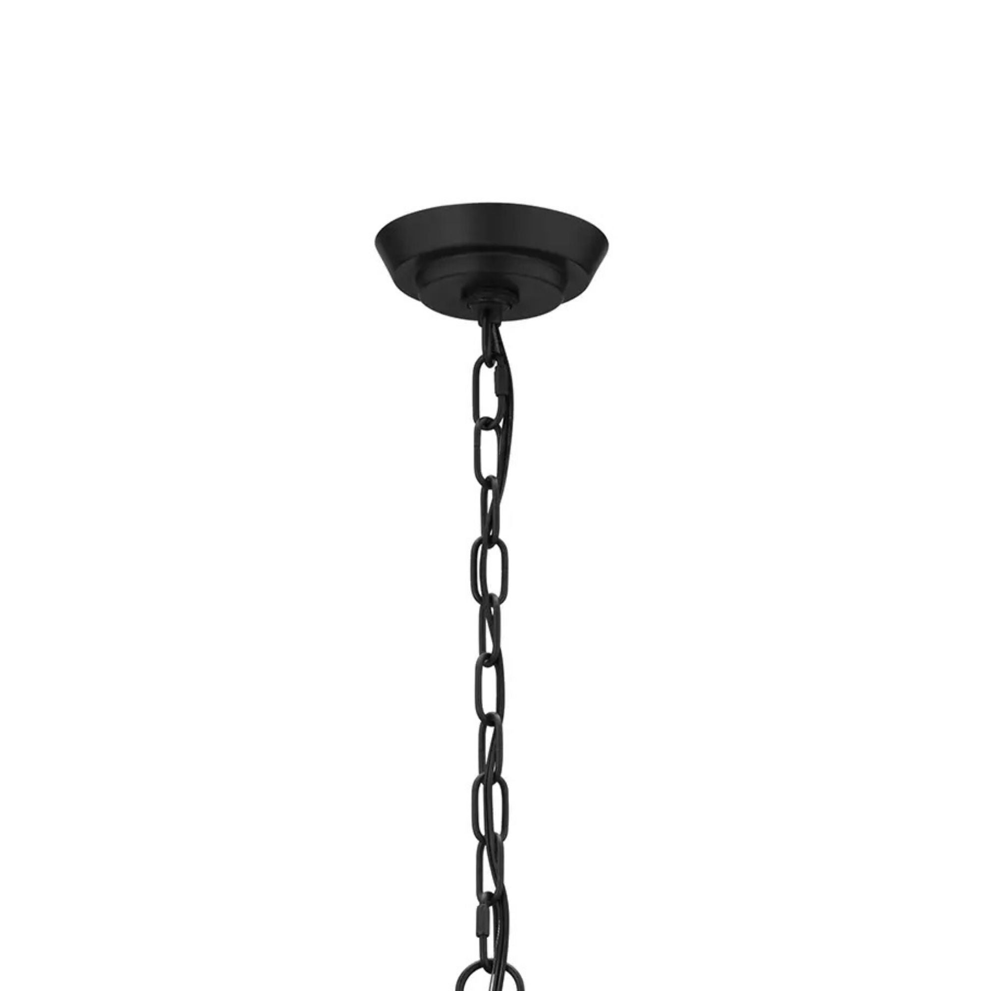 Truby 38 in. 9-Light Chandelier, Black