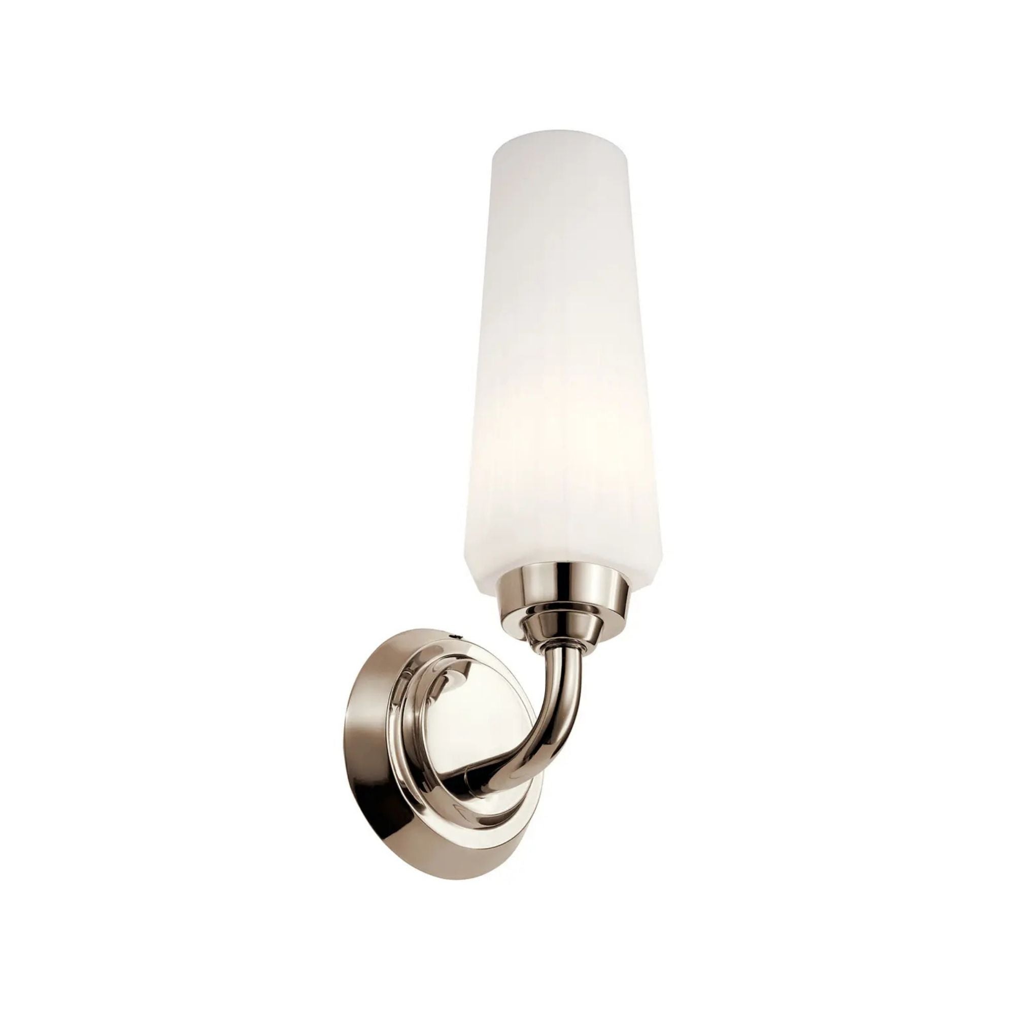 Truby 12.5 in. Wall Sconce, Polished Nickel