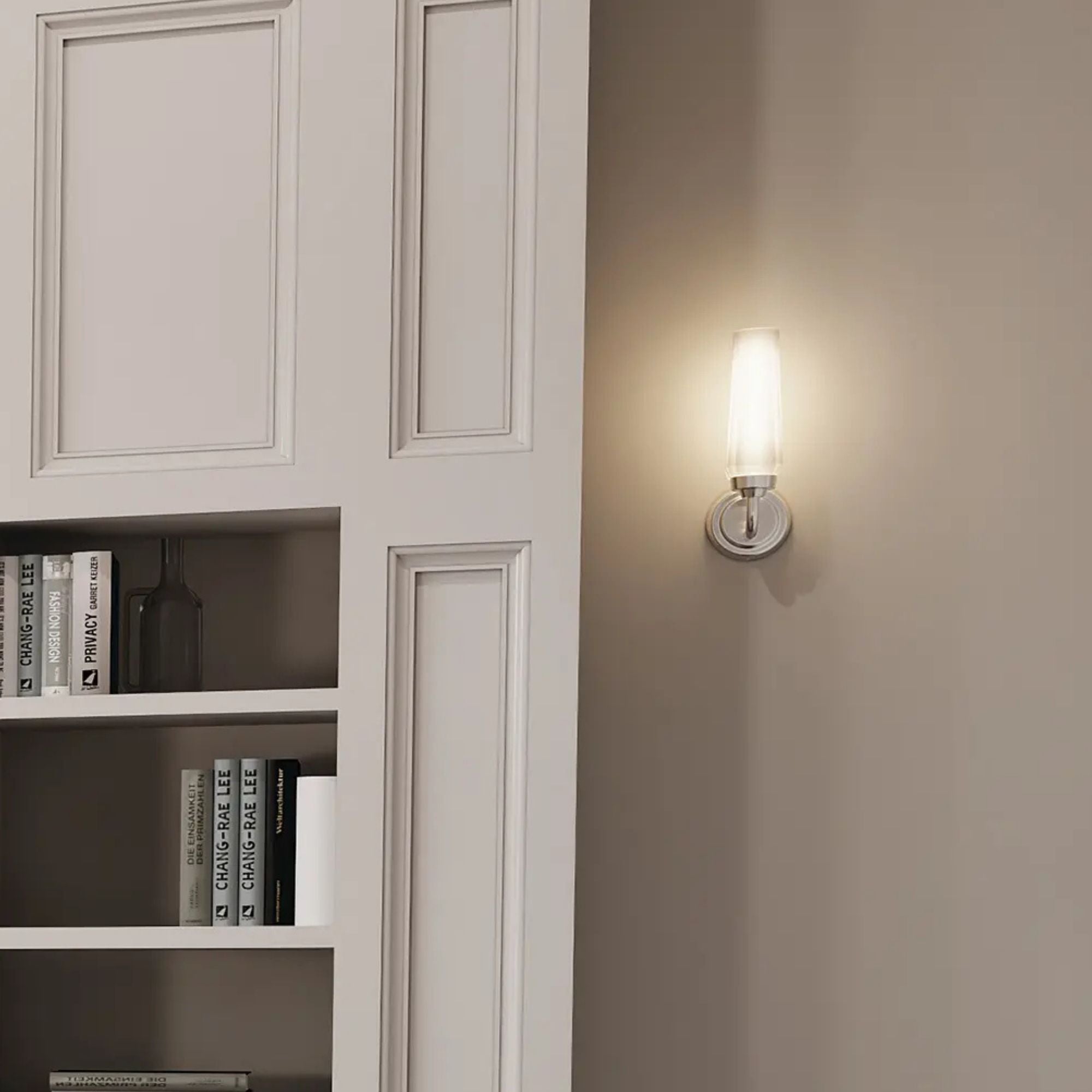 Truby 12.5 in. Wall Sconce, Polished Nickel
