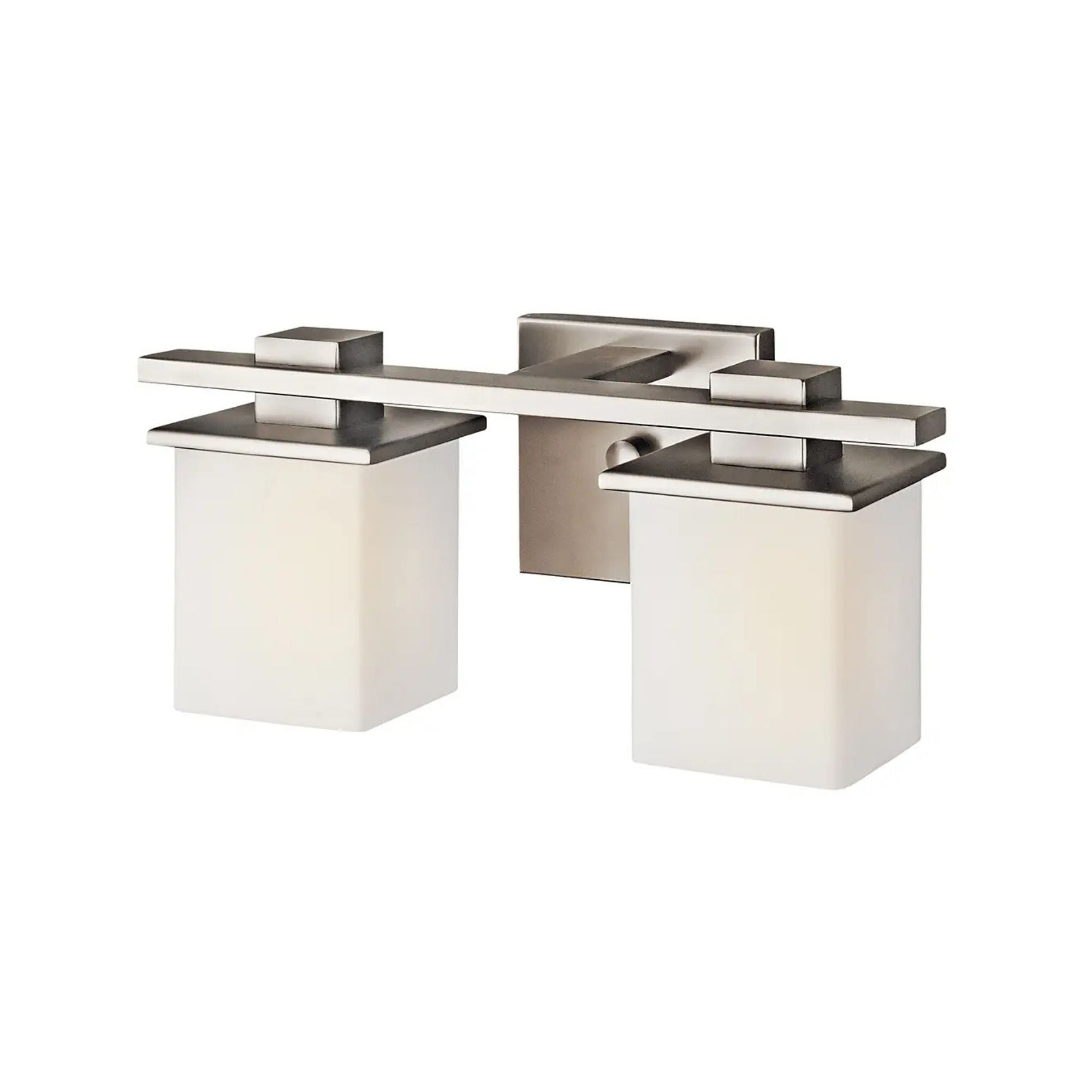 Tully 15 in. 2-Light Bathroom Vanity Light, Antique Pewter