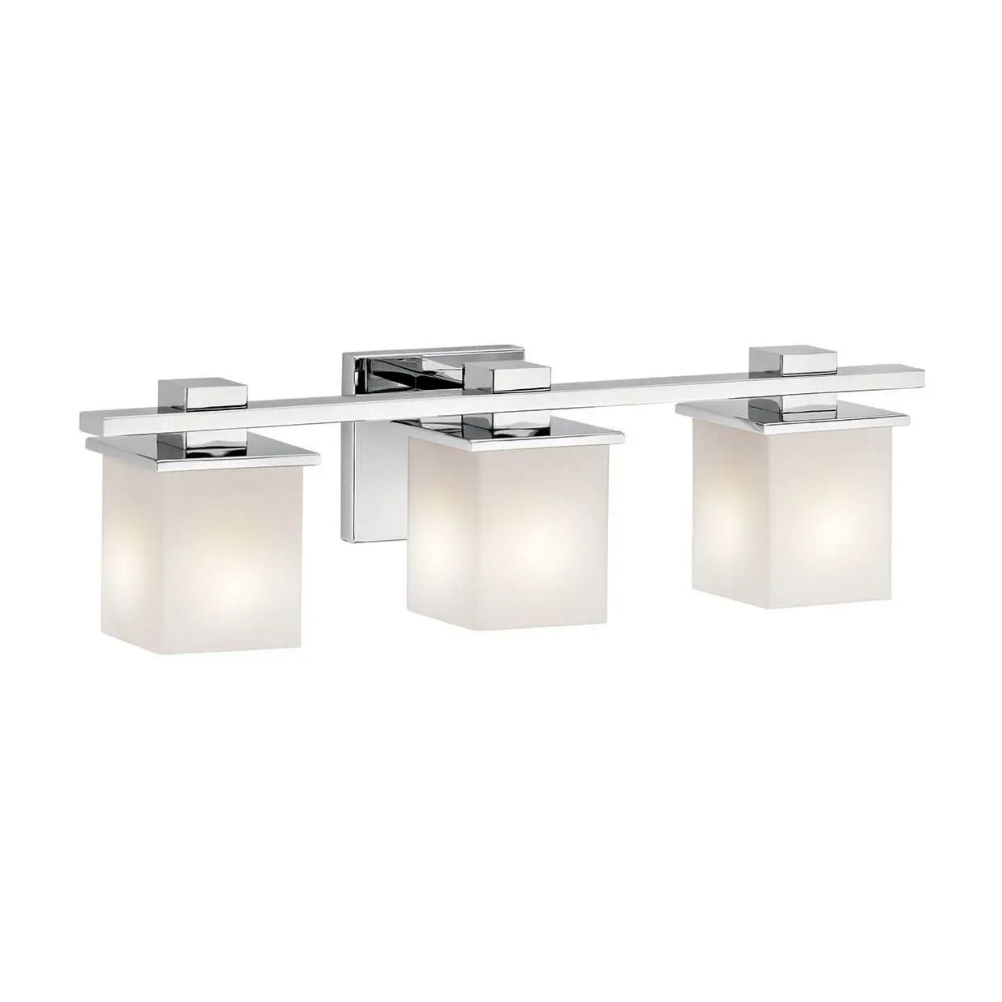 Tully 24 in. 3-Light Bathroom Vanity Light, Chrome
