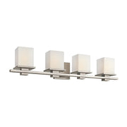 Tully 32 in. 4-Light Bathroom Vanity Light, Antique Pewter