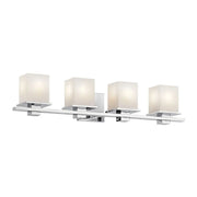 Tully 32 in. 4-Light Bathroom Vanity Light, Chrome
