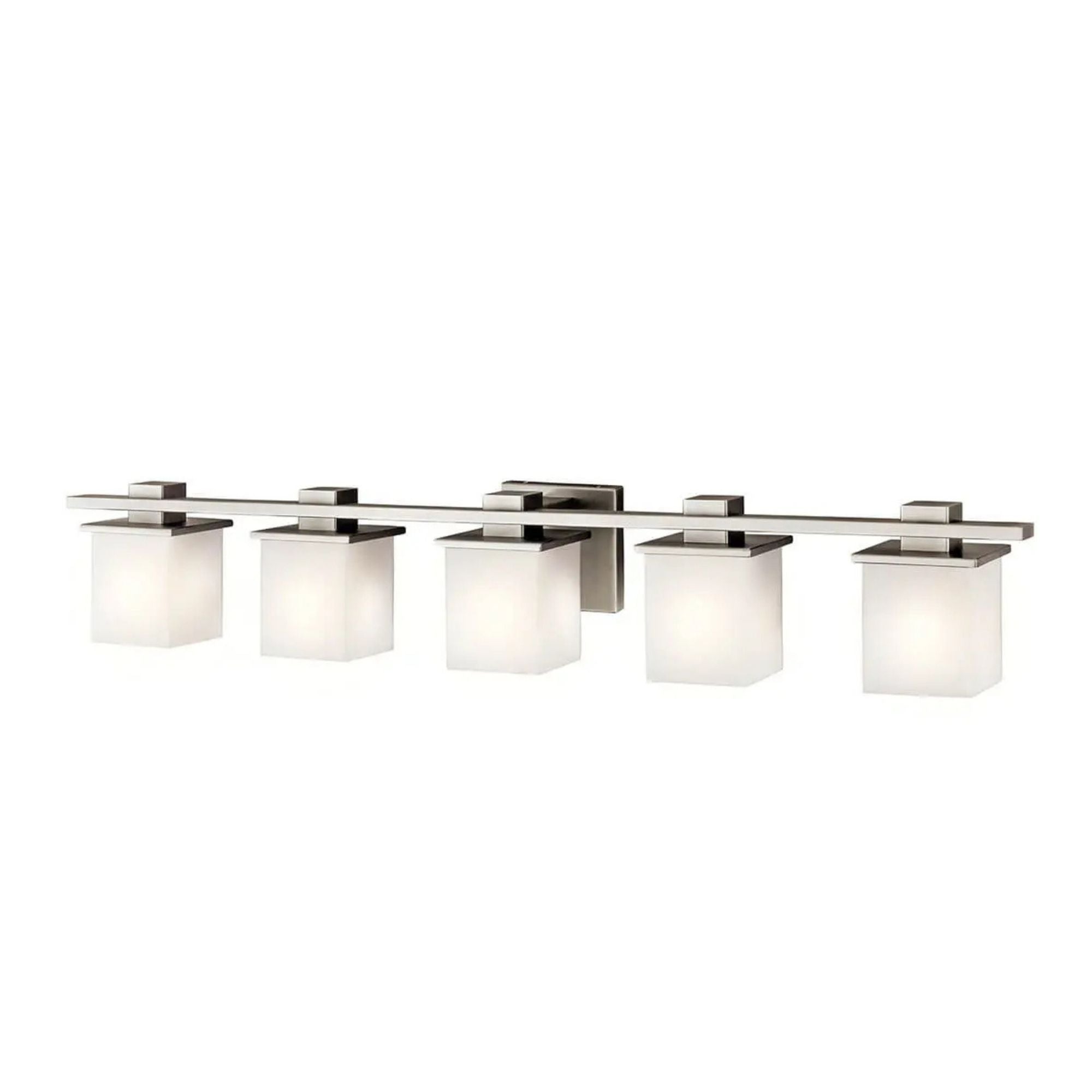 Tully 40.25 in. 5-Light Bathroom Vanity Light, Antique Pewter