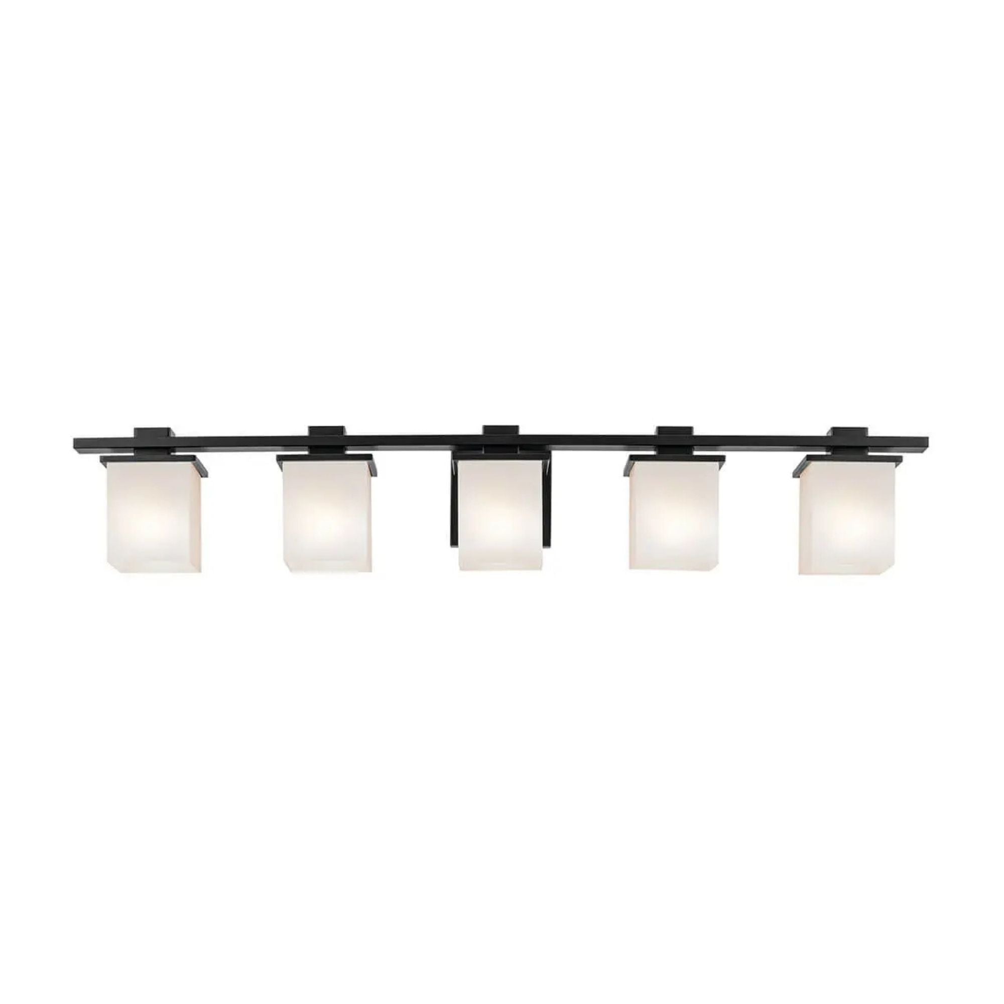 Tully 40.25 in. 5-Light Bathroom Vanity Light, Black