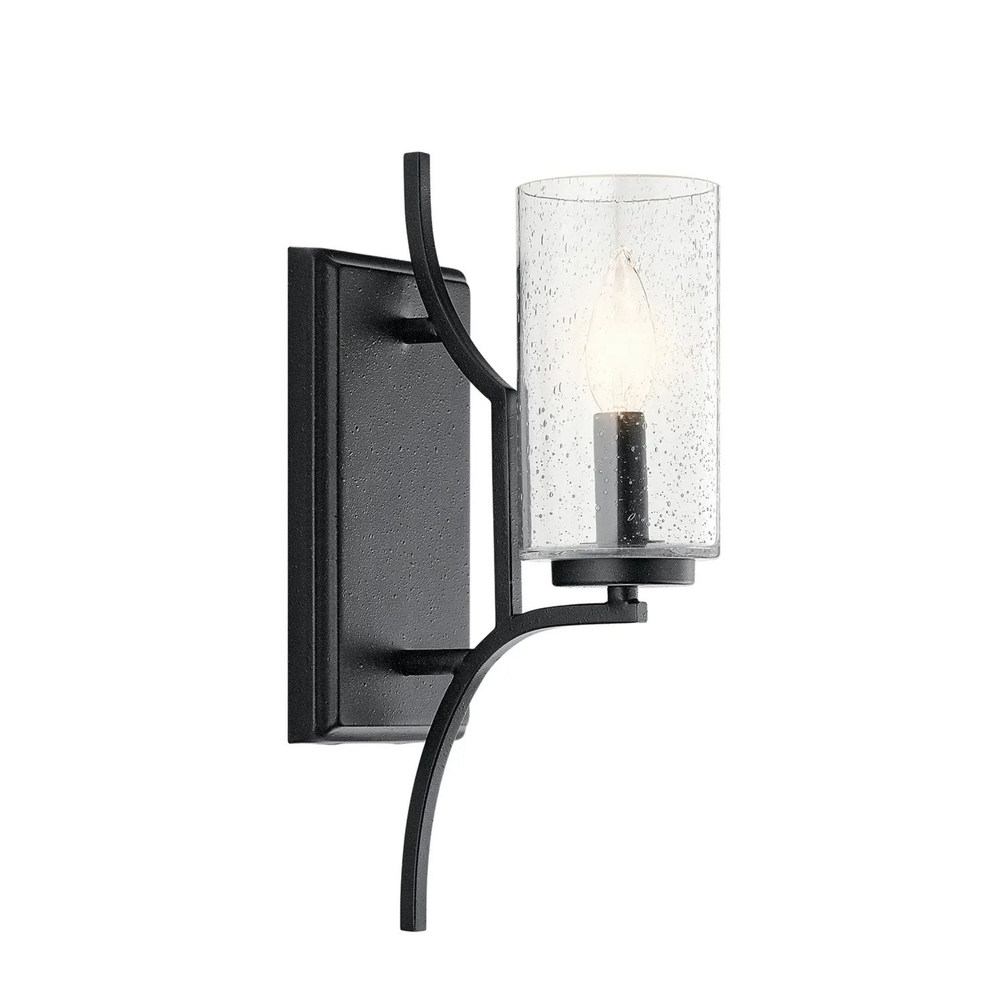 Vara 14.5 in. Wall Sconce, Distressed Black