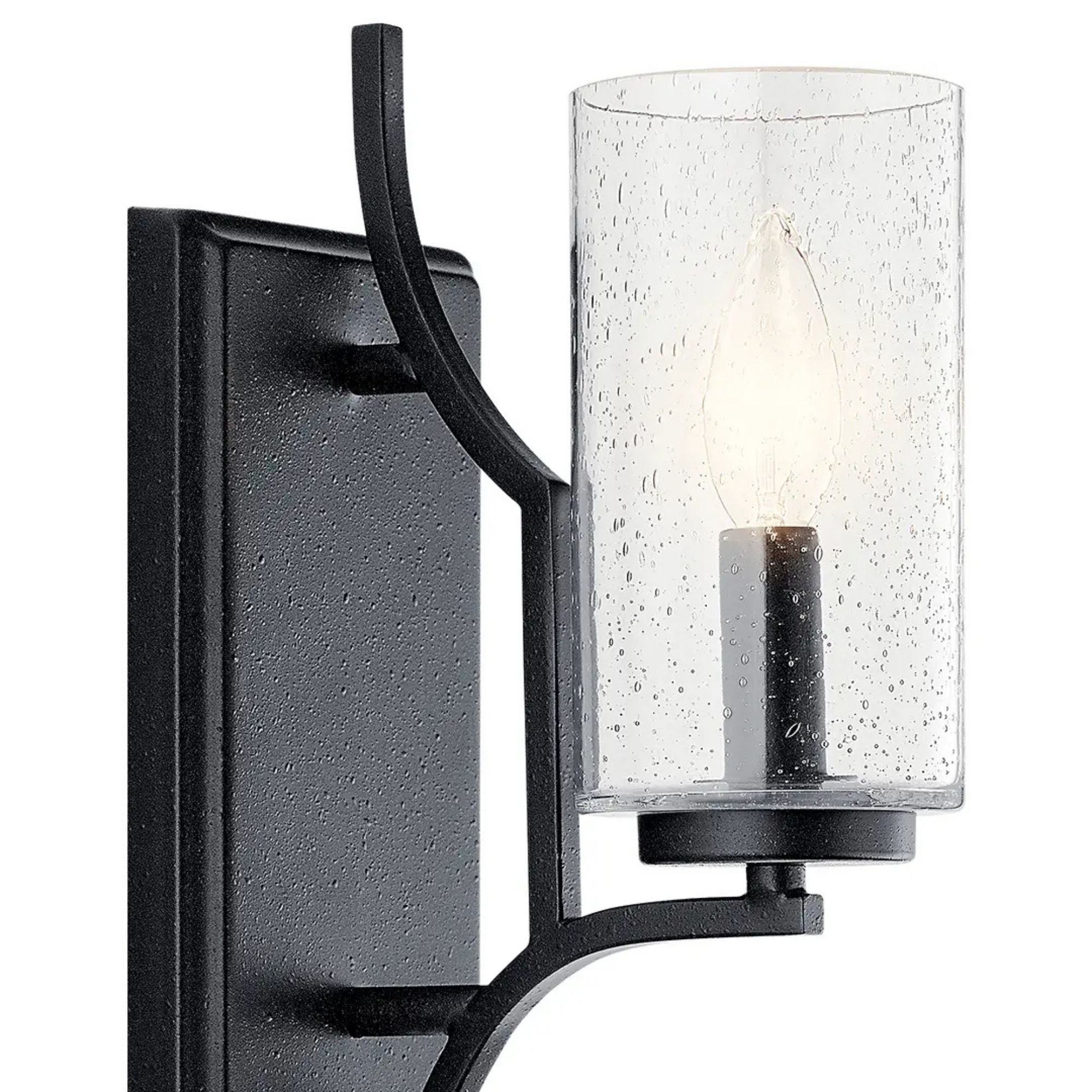 Vara 14.5 in. Wall Sconce, Distressed Black