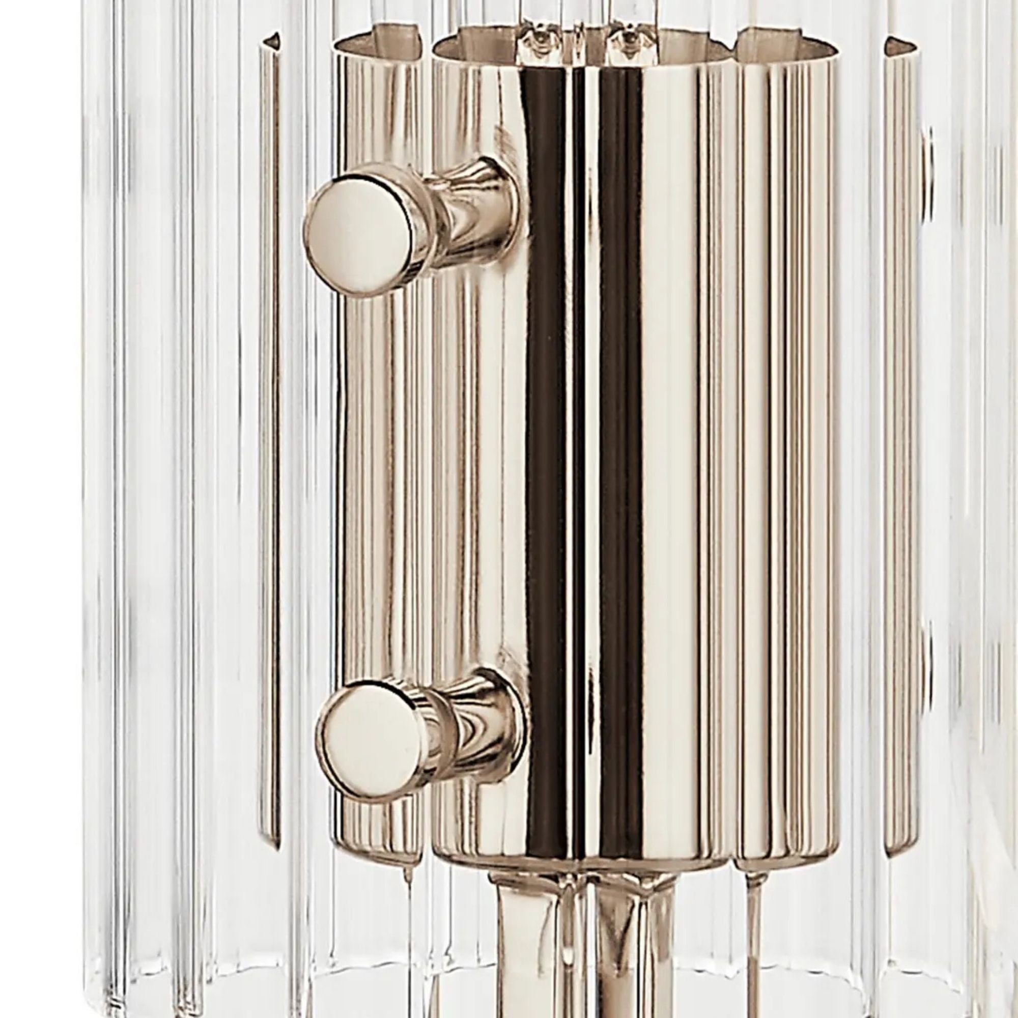 Kichler Lighting - Velestino 40" 8-Light Chandelier, Polished Nickel Finish | Bees Lighting