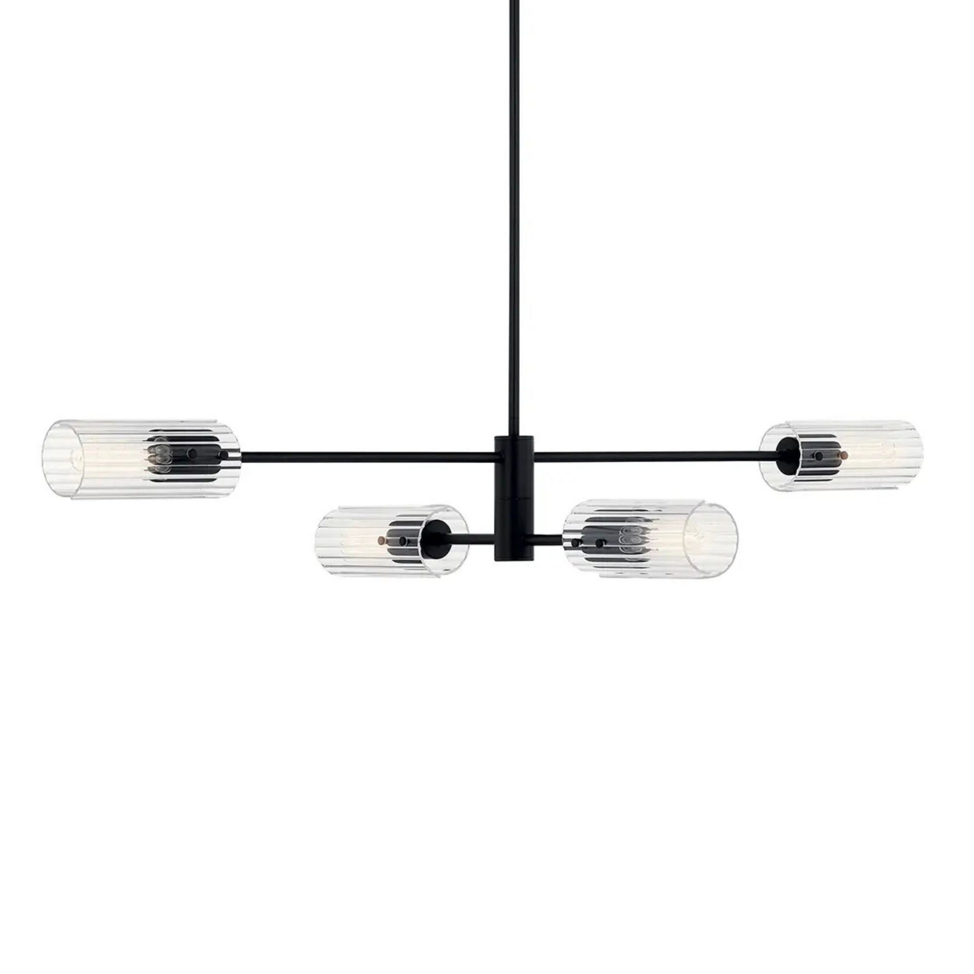 Kichler Lighting - Velestino 47" 4-Light Linear Chandelier | Bees Lighting