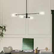 Kichler Lighting - Velestino 48" 4-Light Linear Chandelier, Black Finish | Bees Lighting