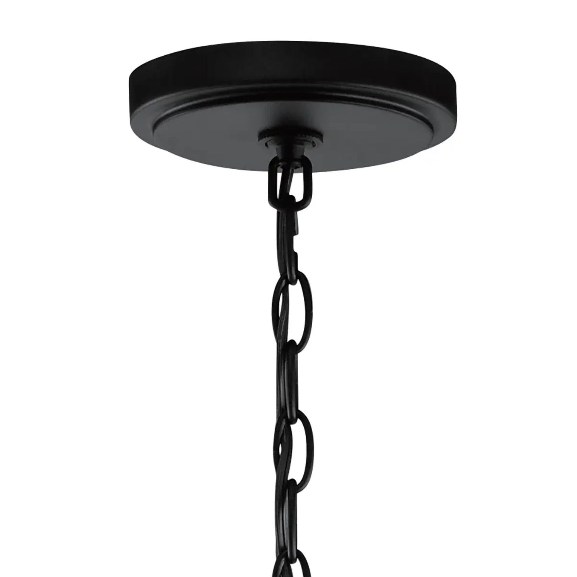 Kichler Lighting - Voleta 28" 6-Light Foyer Chandelier, Black Finish | Bees Lighting
