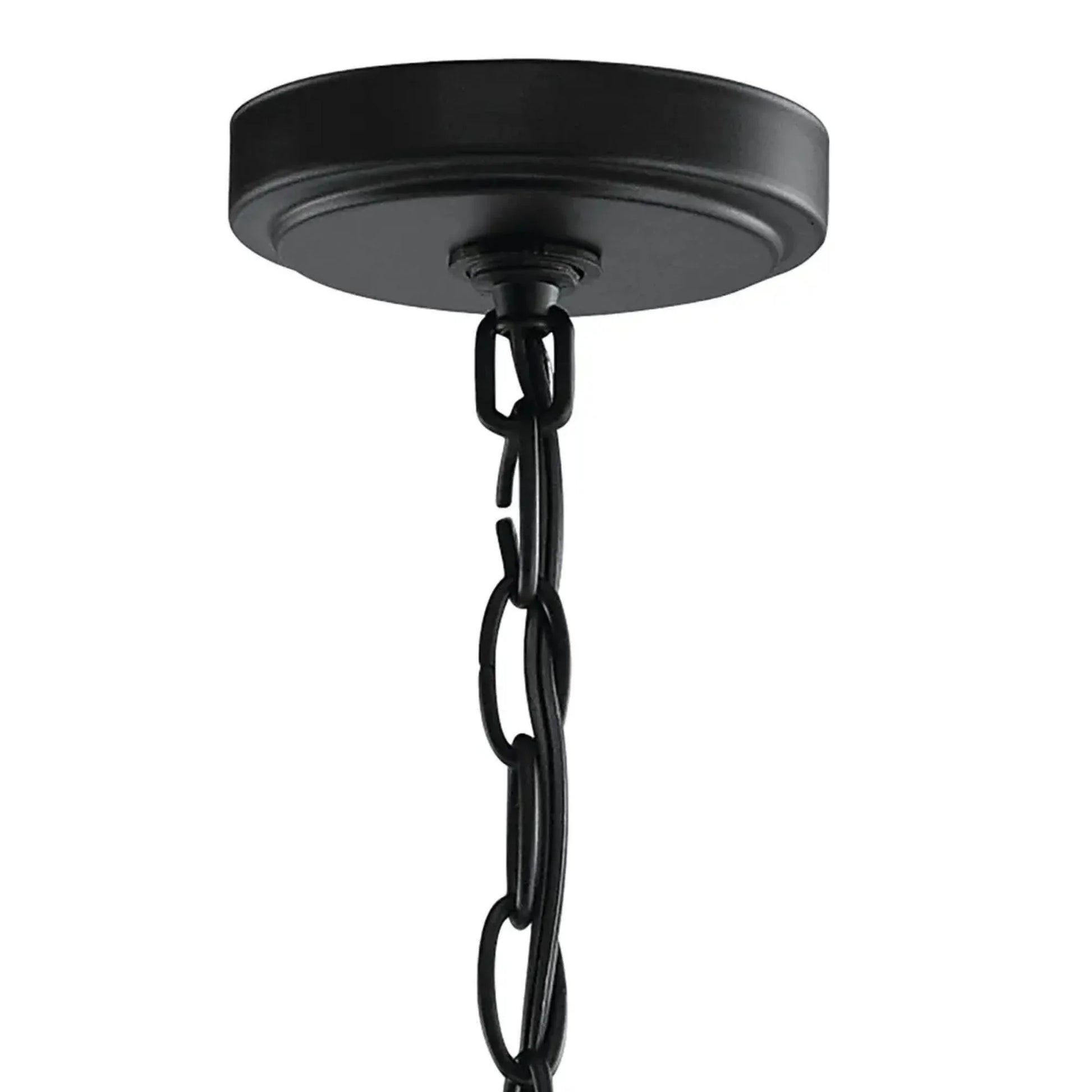 Kichler Lighting - Voleta 22" 4-Light Foyer Pendant, Black Finish | Bees Lighting