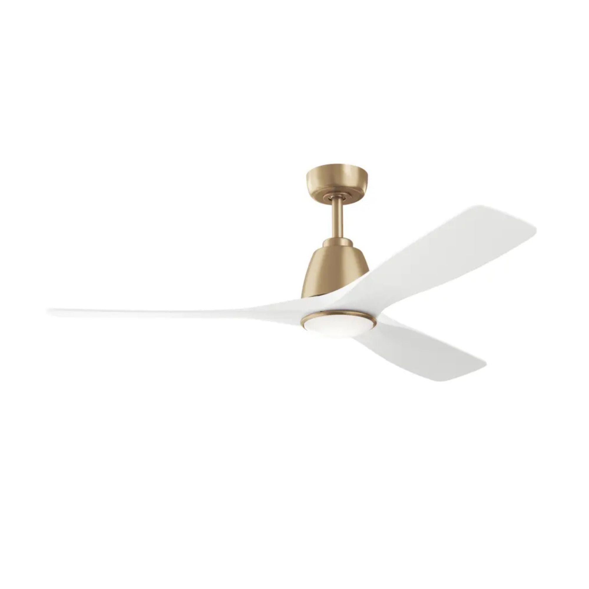 Kichler Volos II 54'' Ceiling Fan with LED Light AC Motor Champagne Bronze