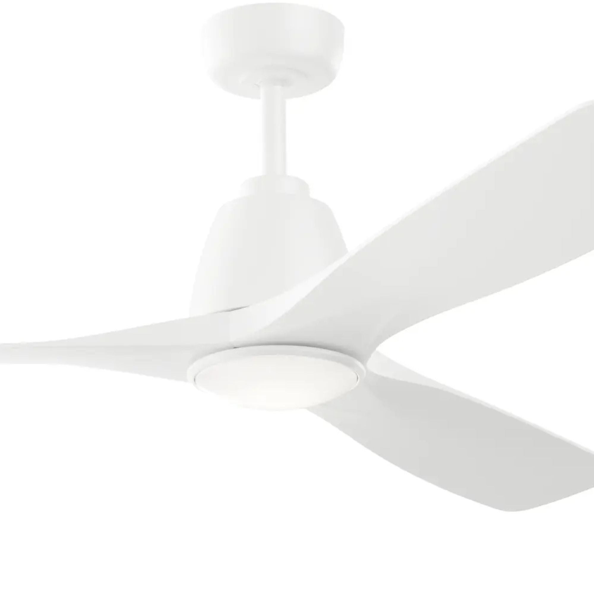 Kichler Volos II 54'' Ceiling Fan with LED Light AC Motor Matte White