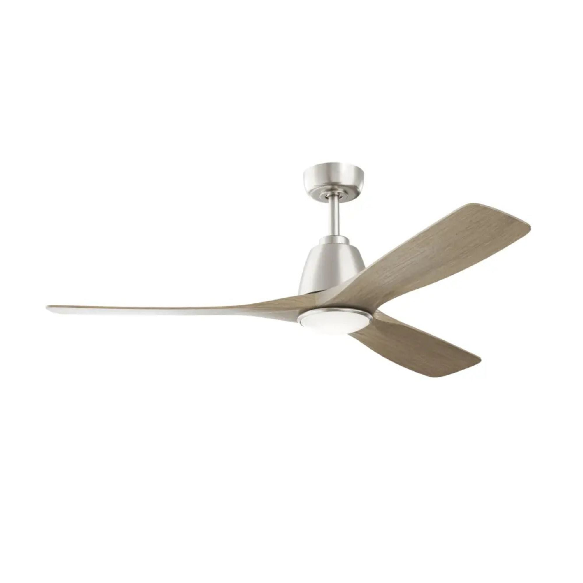 Kichler Volos II 54'' Ceiling Fan with LED Light AC Motor Brushed Nickel