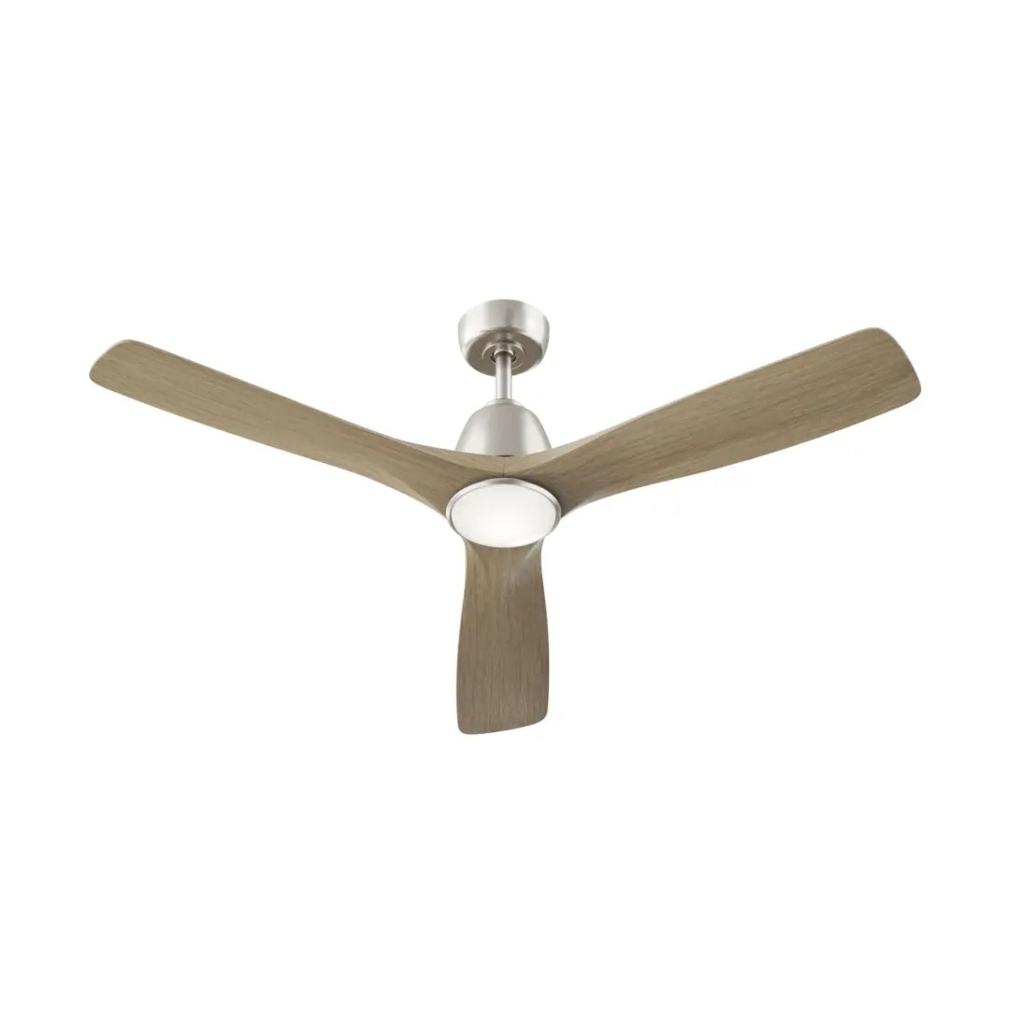 Kichler Volos II 54'' Ceiling Fan with LED Light AC Motor Brushed Nickel